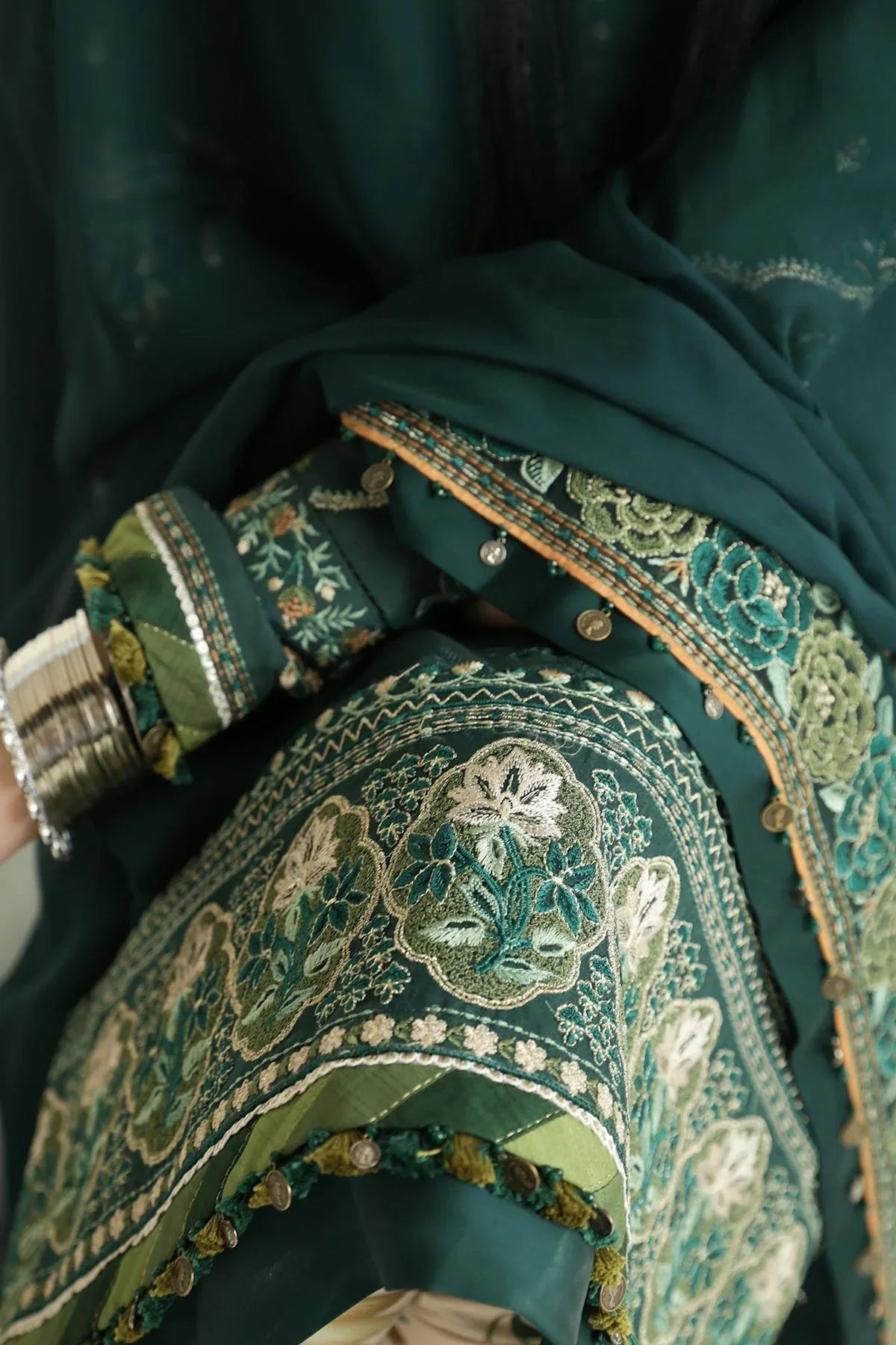 Zara Shahjahan | Luxury Lawn 24 | PARSA-9B - Aqsa Fabrics