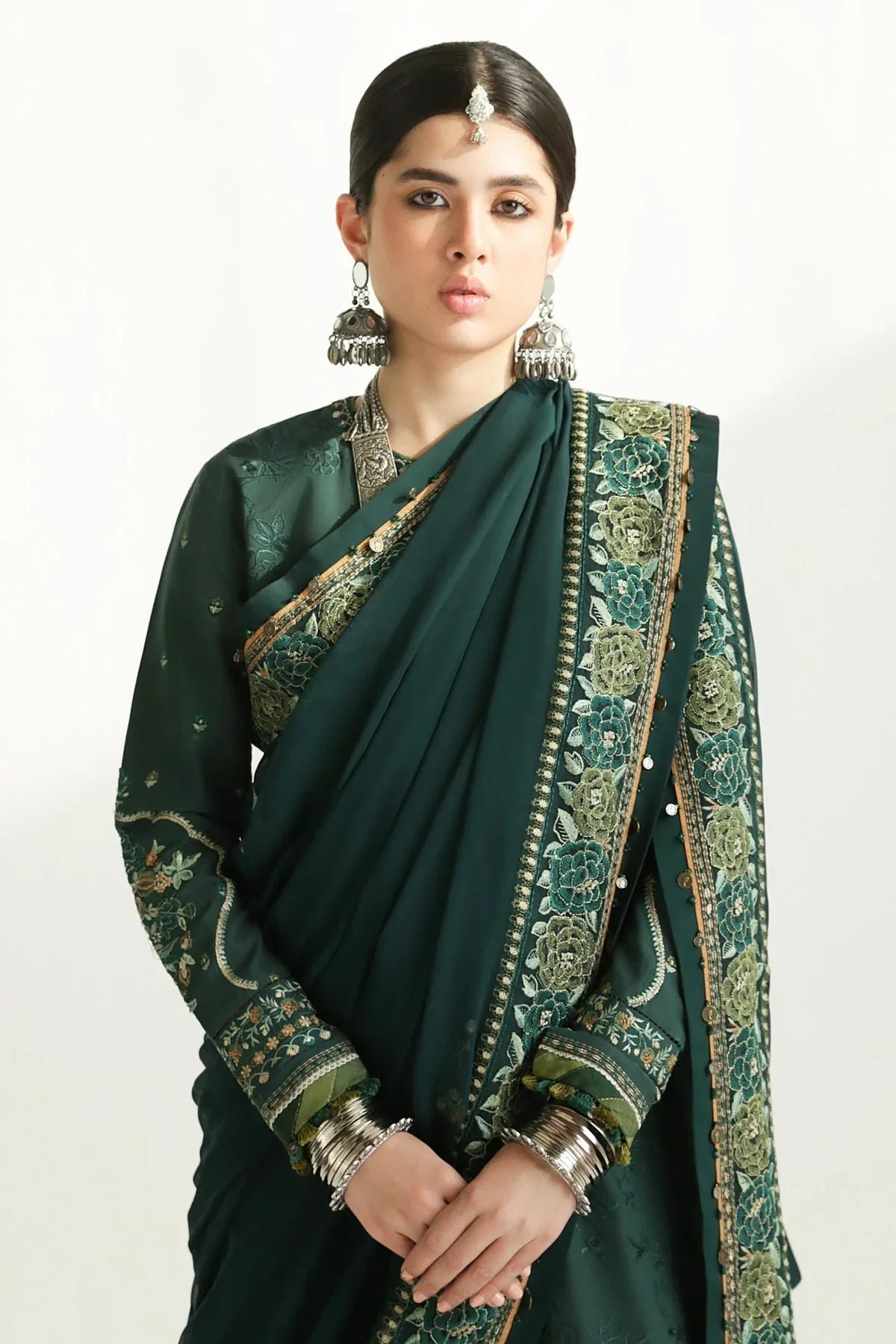 Zara Shahjahan | Luxury Lawn 24 | PARSA-9B - Aqsa Fabrics