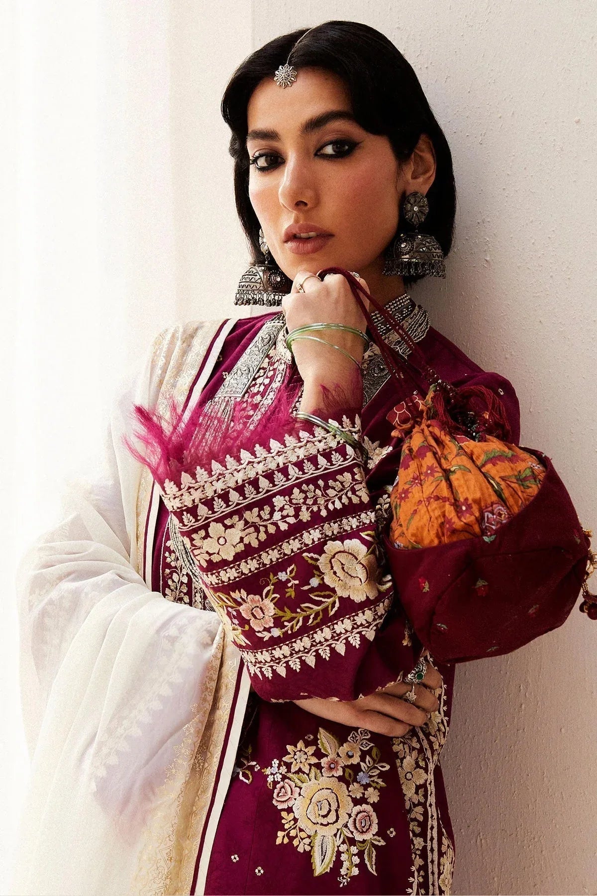 Zara Shahjahan | Luxury Lawn 24 | SIFFA-4A - Aqsa Fabrics