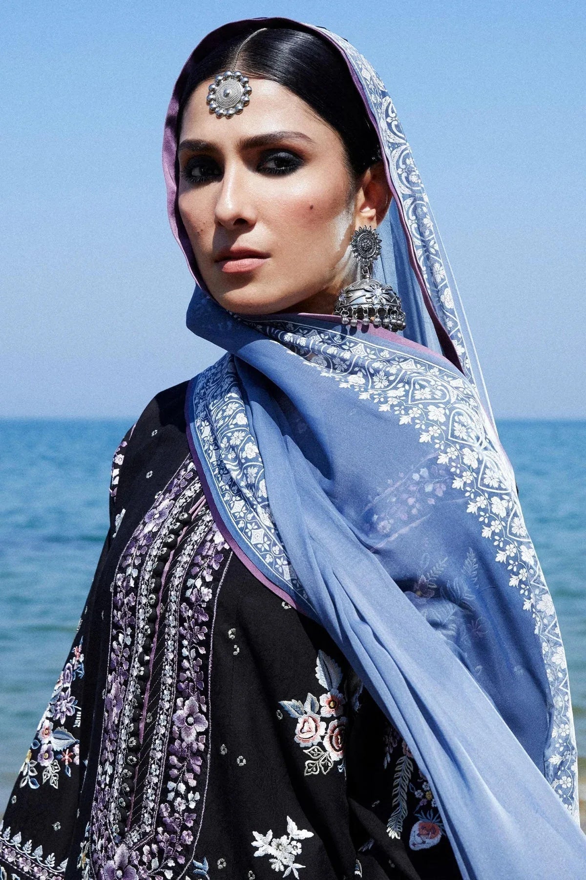 Zara Shahjahan | Luxury Lawn 24 | SIFFA-4B - Aqsa Fabrics