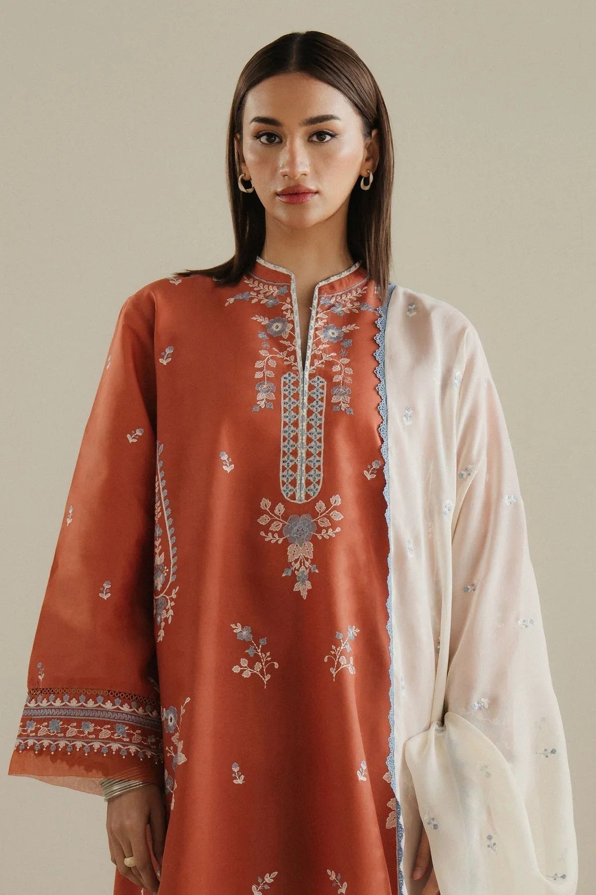 Zara Shahjahan | Pret Wear | CR25P0101 - Aqsa Fabrics