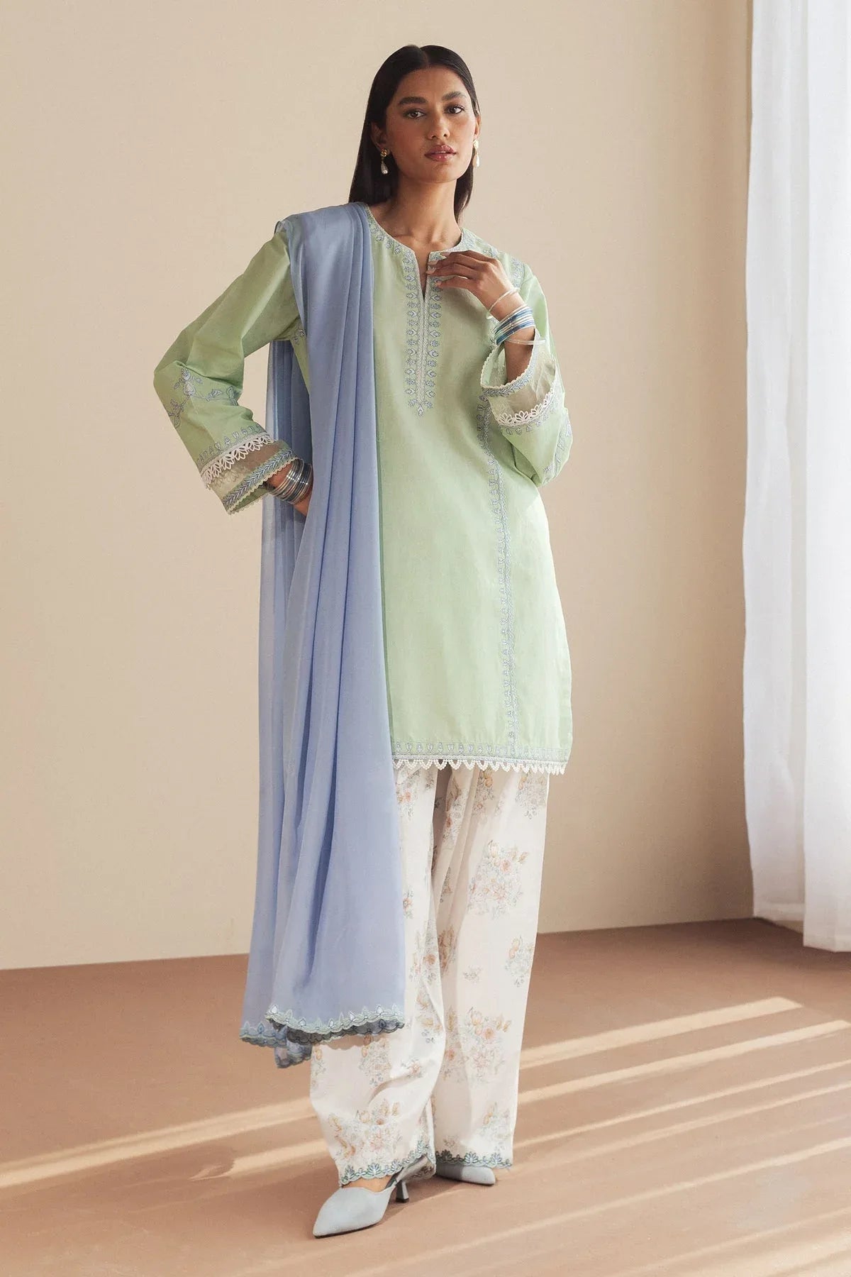 Zara Shahjahan | Pret Wear | CR25P0110 - Aqsa Fabrics