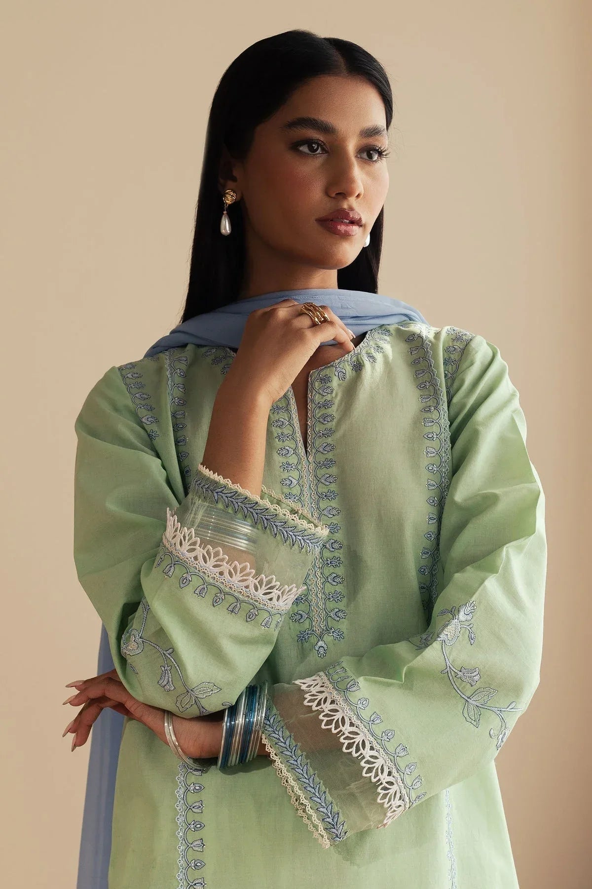 Zara Shahjahan | Pret Wear | CR25P0110 - Aqsa Fabrics