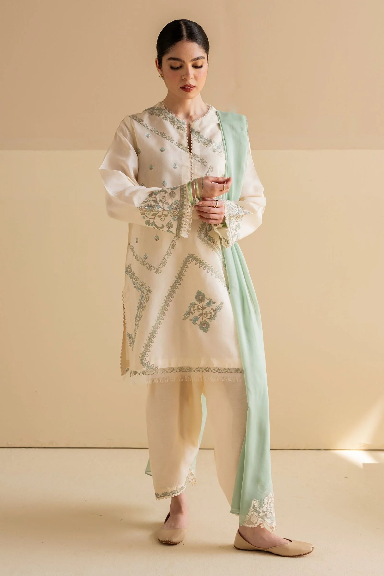 Zara Shahjahan | Pret Wear | ZC-2097 - Aqsa Fabrics
