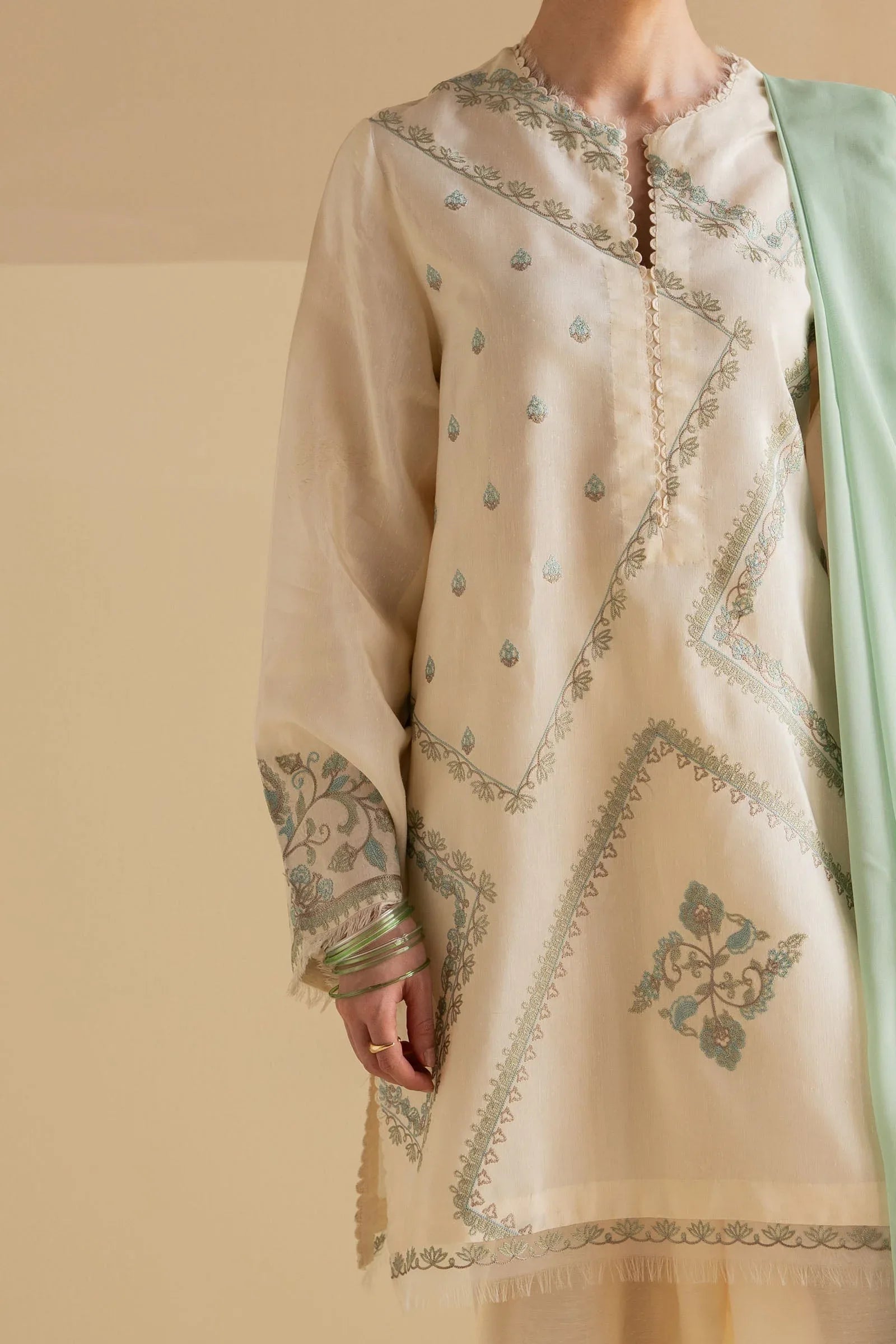 Zara Shahjahan | Pret Wear | ZC-2097 - Aqsa Fabrics