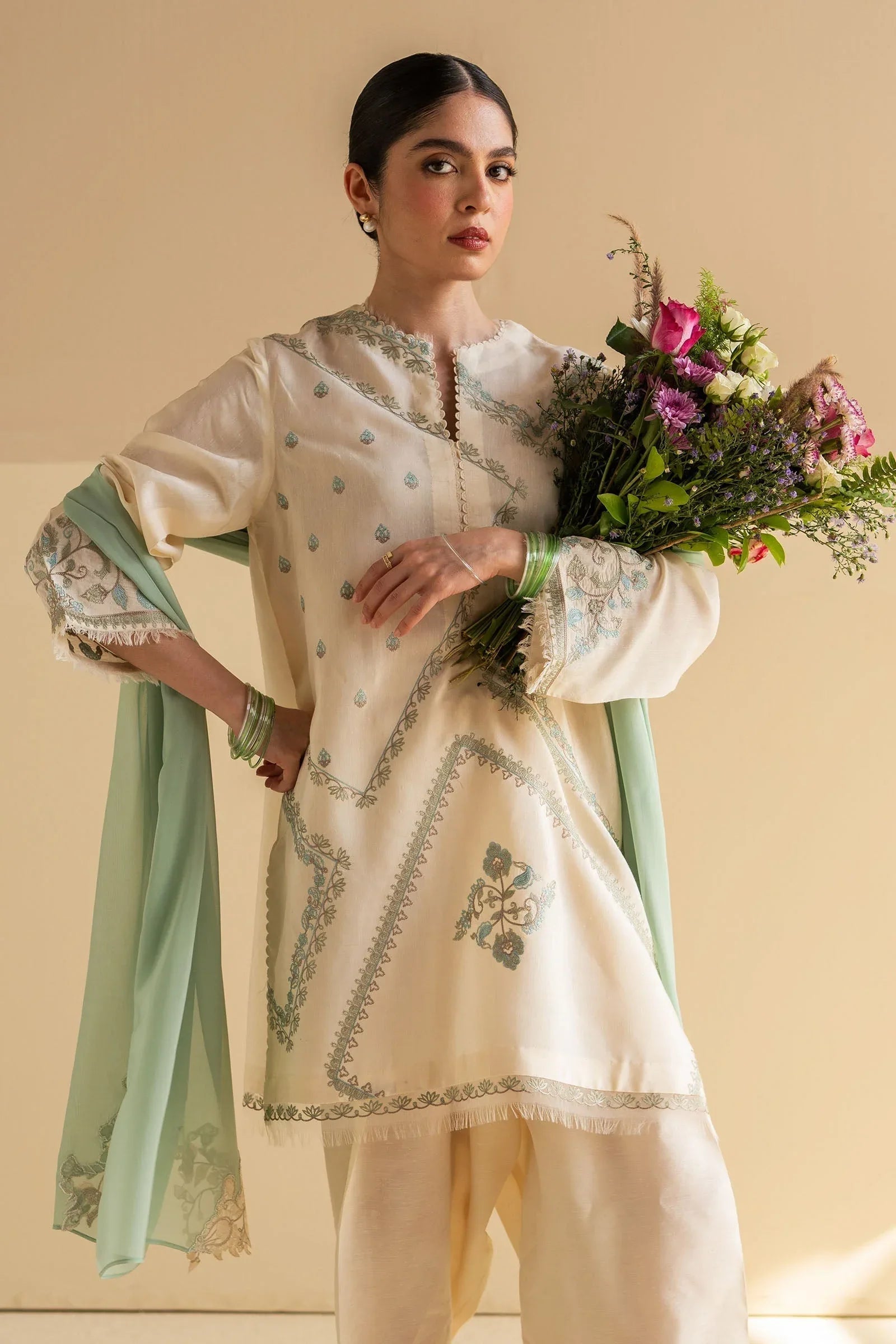 Zara Shahjahan | Pret Wear | ZC-2097 - Aqsa Fabrics