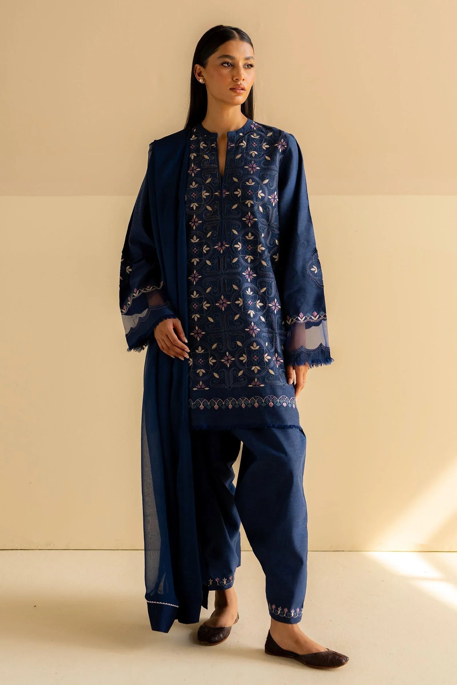 Zara Shahjahan | Pret Wear | ZC-2099 - Aqsa Fabrics