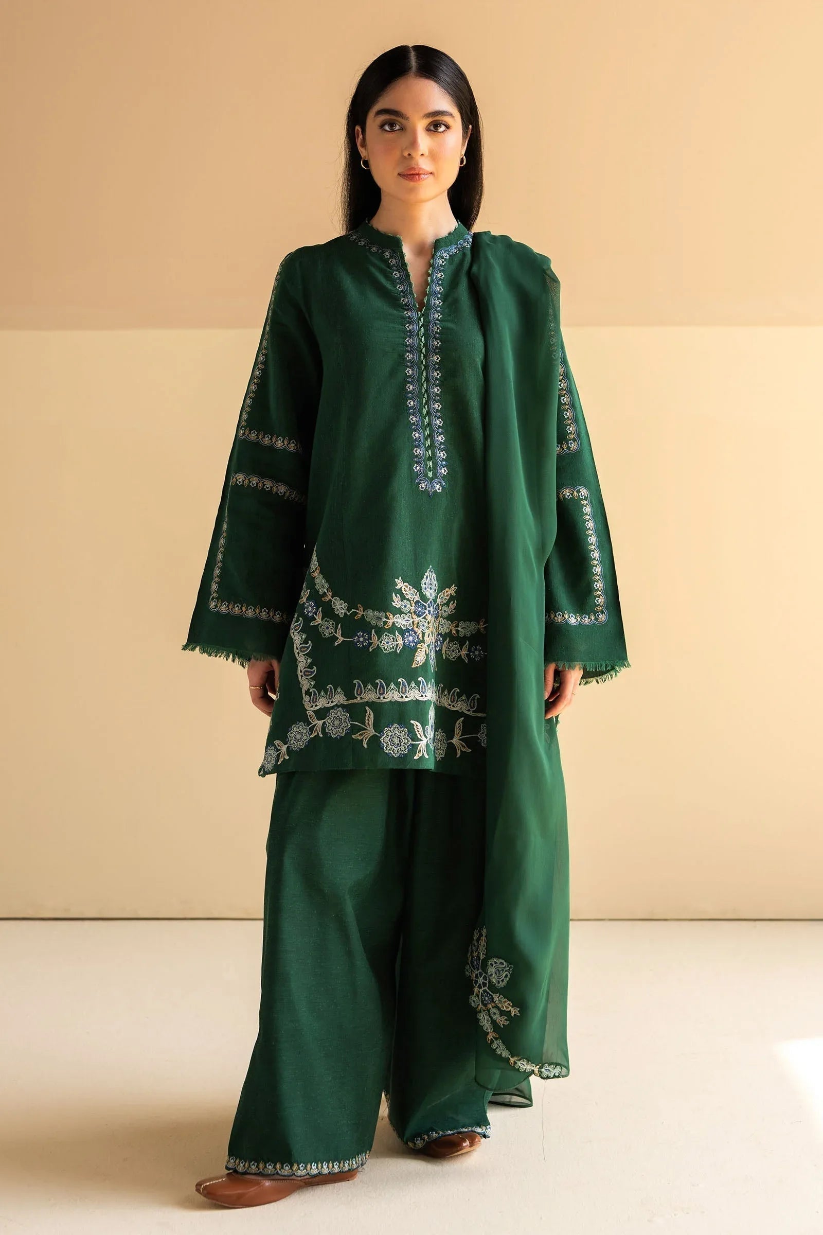 Zara Shahjahan | Pret Wear | ZC-2101 - Aqsa Fabrics