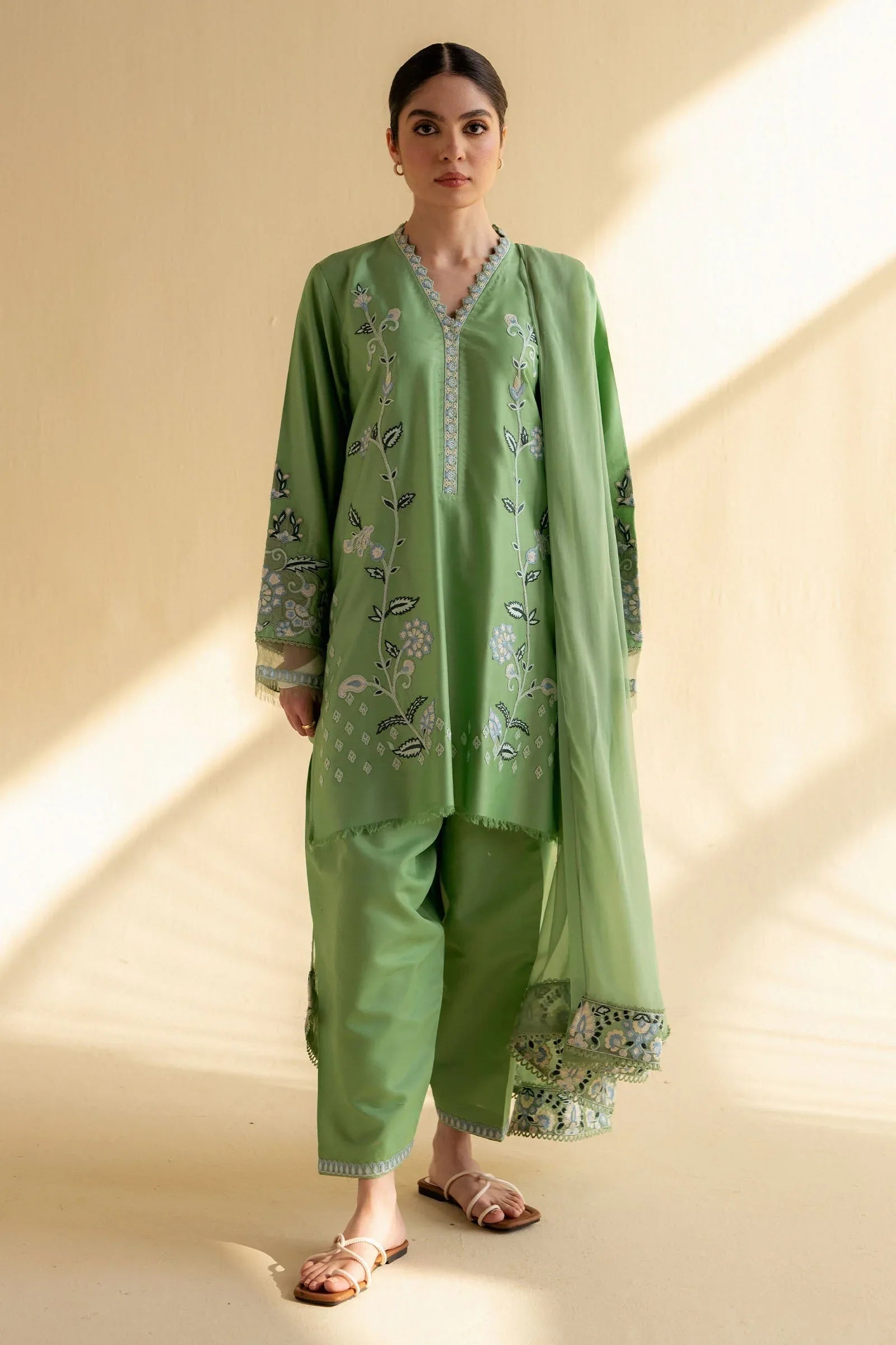 Zara Shahjahan | Pret Wear | ZC-2104 - Aqsa Fabrics