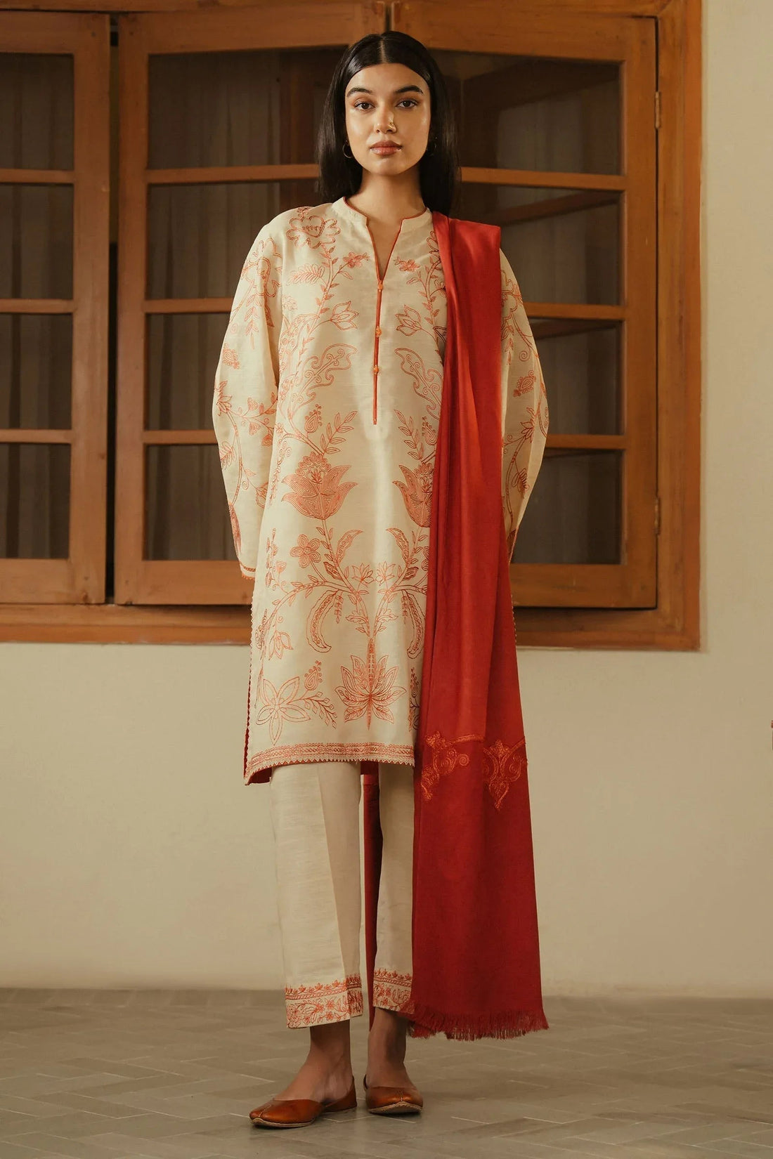 Zara Shahjahan | Pret Wear | ZC-2128 - Aqsa Fabrics