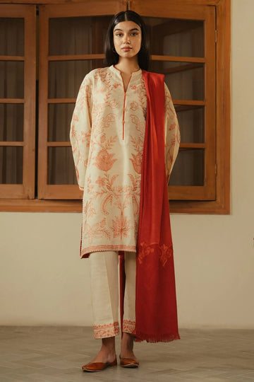 Zara Shahjahan | Pret Wear | ZC-2128 - Aqsa Fabrics