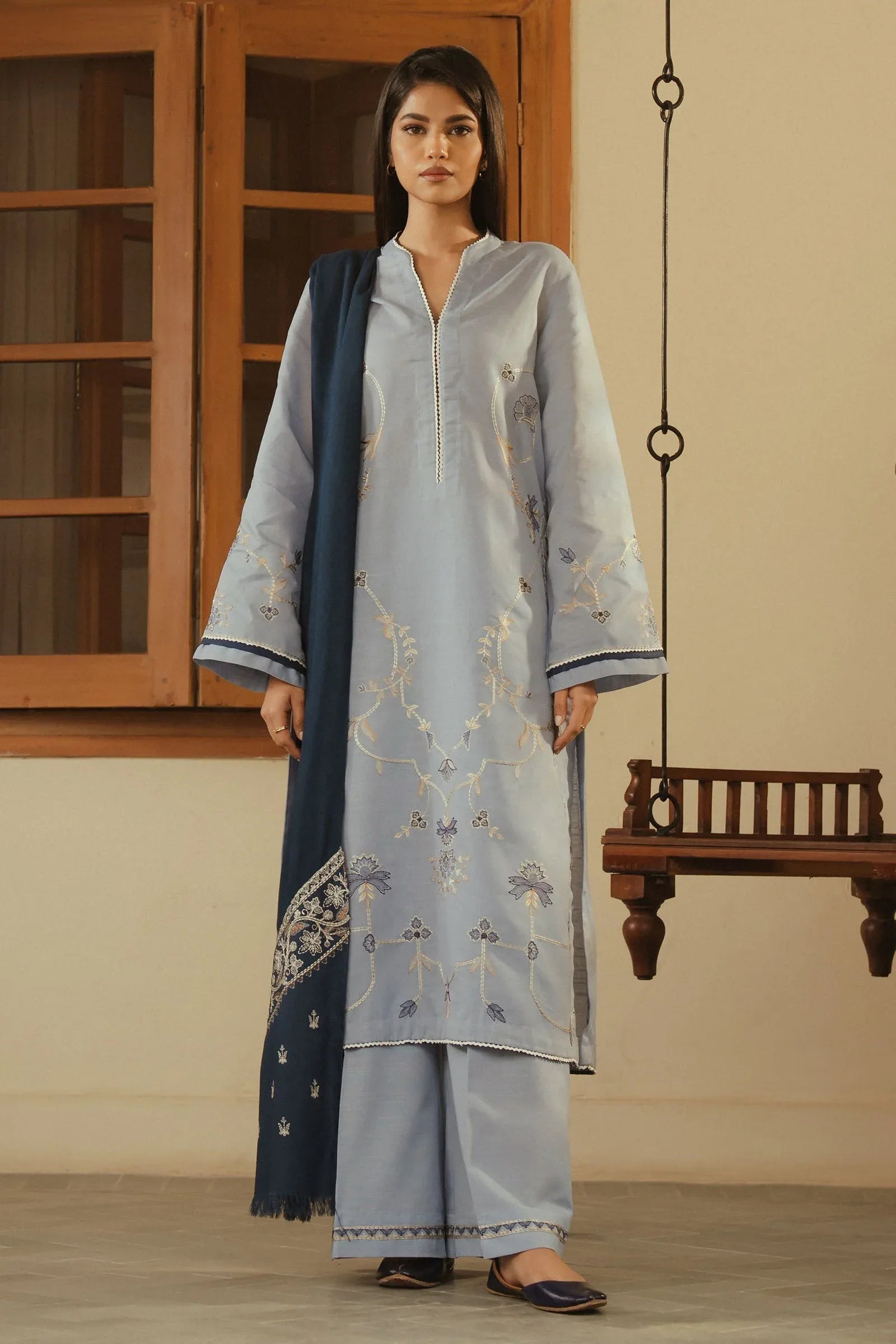 Zara Shahjahan | Pret Wear | ZC-2129 - Aqsa Fabrics