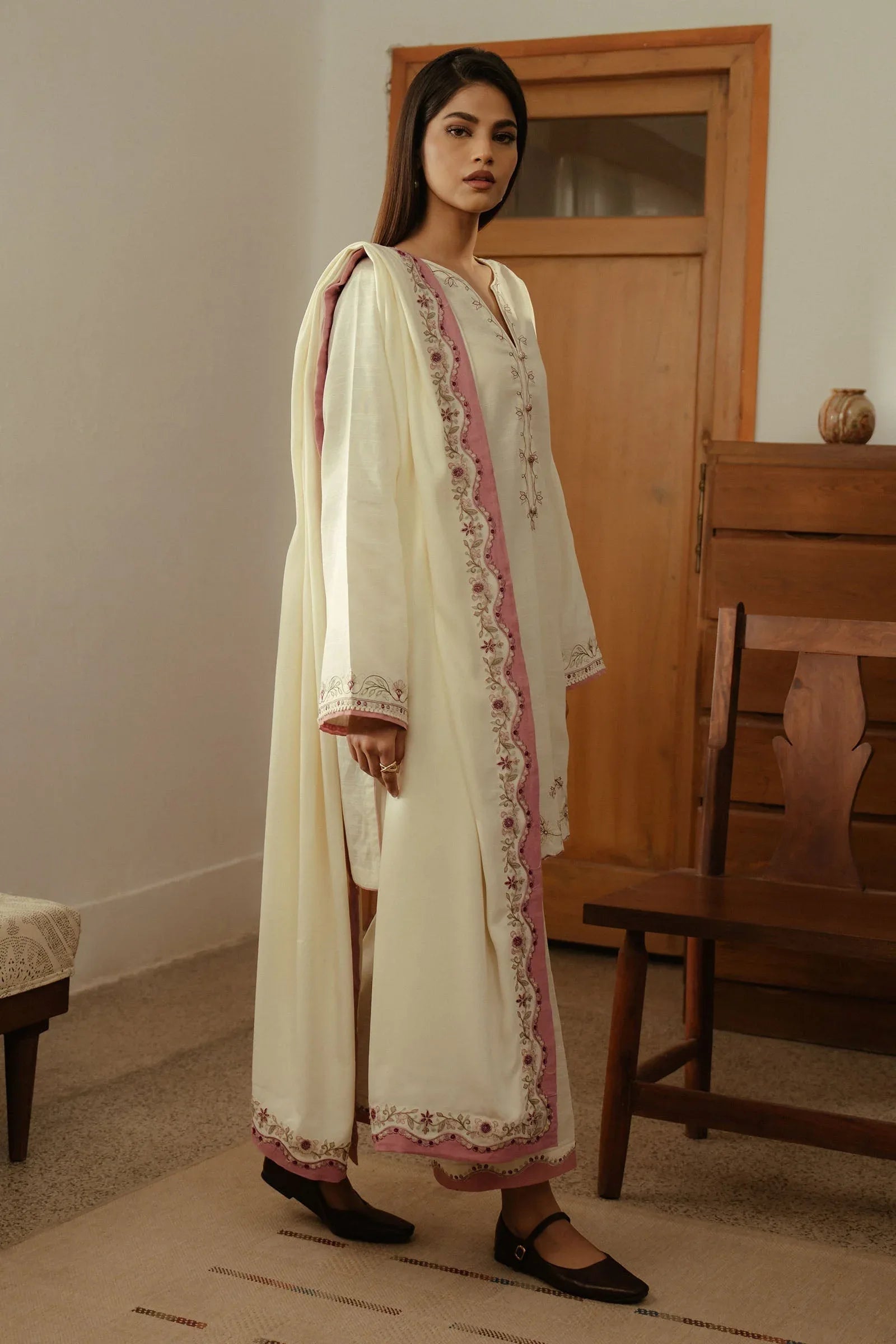 Zara Shahjahan | Pret Wear | ZC-2133 - Aqsa Fabrics