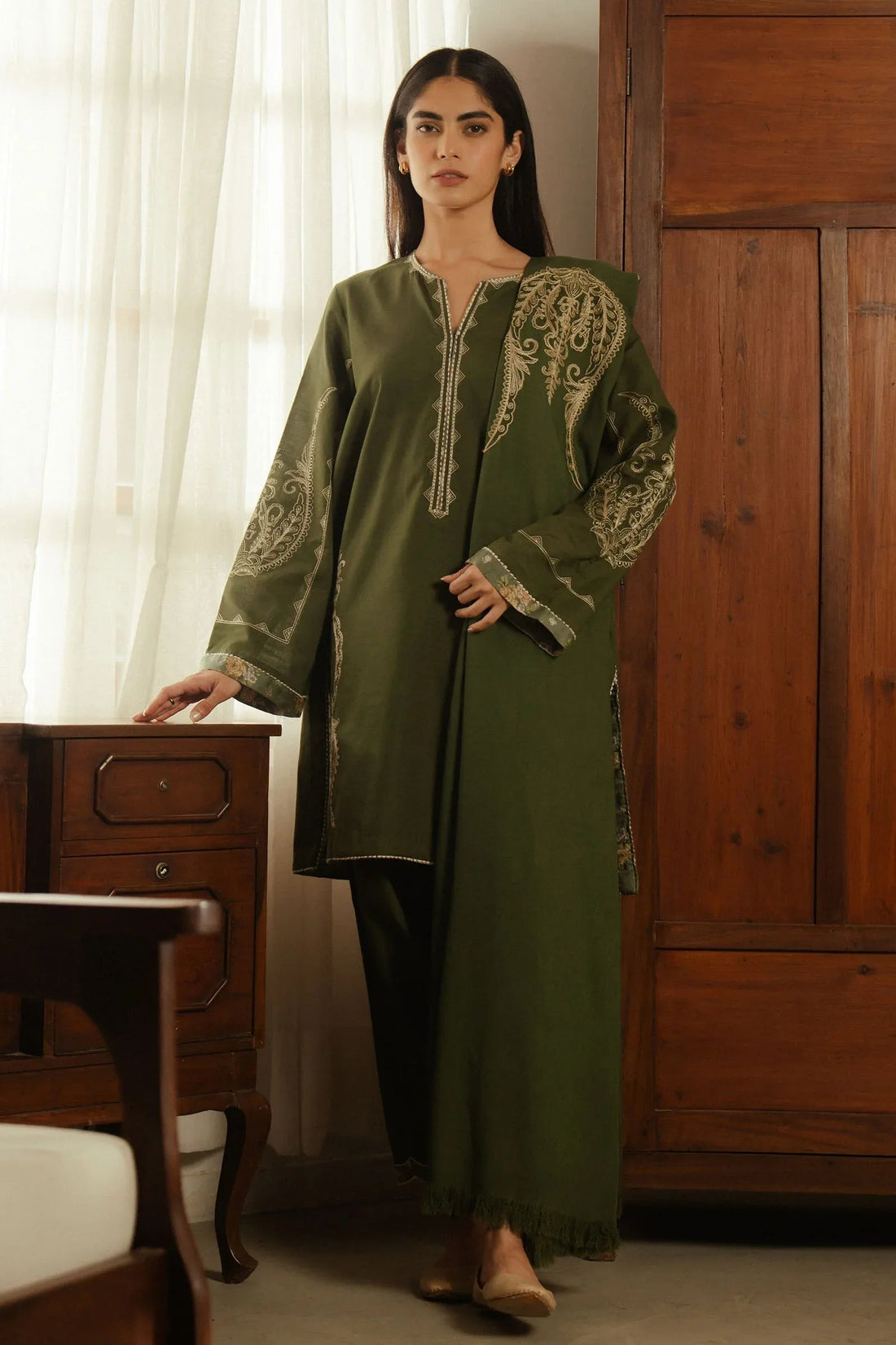 Zara Shahjahan | Pret Wear | ZC-2135 - Aqsa Fabrics