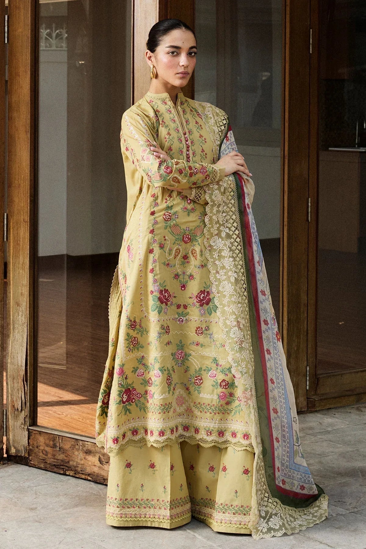Zara Shahjahan | Satori 25 | Hikari-7B - Aqsa Fabrics