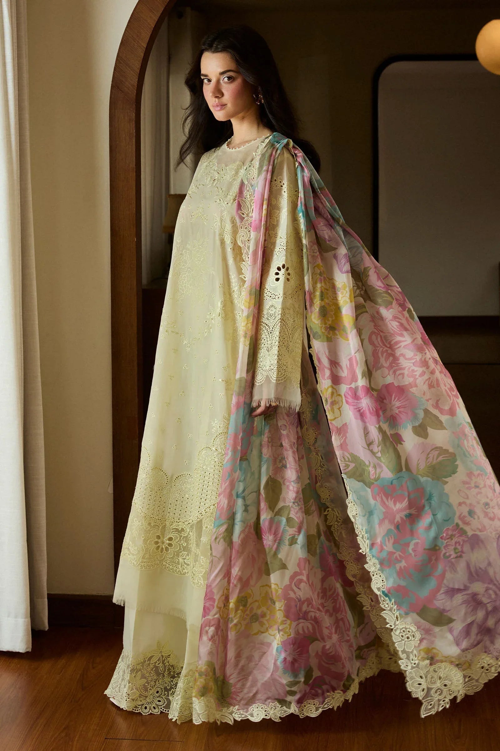 Zara Shahjahan | Satori 25 | Kaori-1B - Aqsa Fabrics