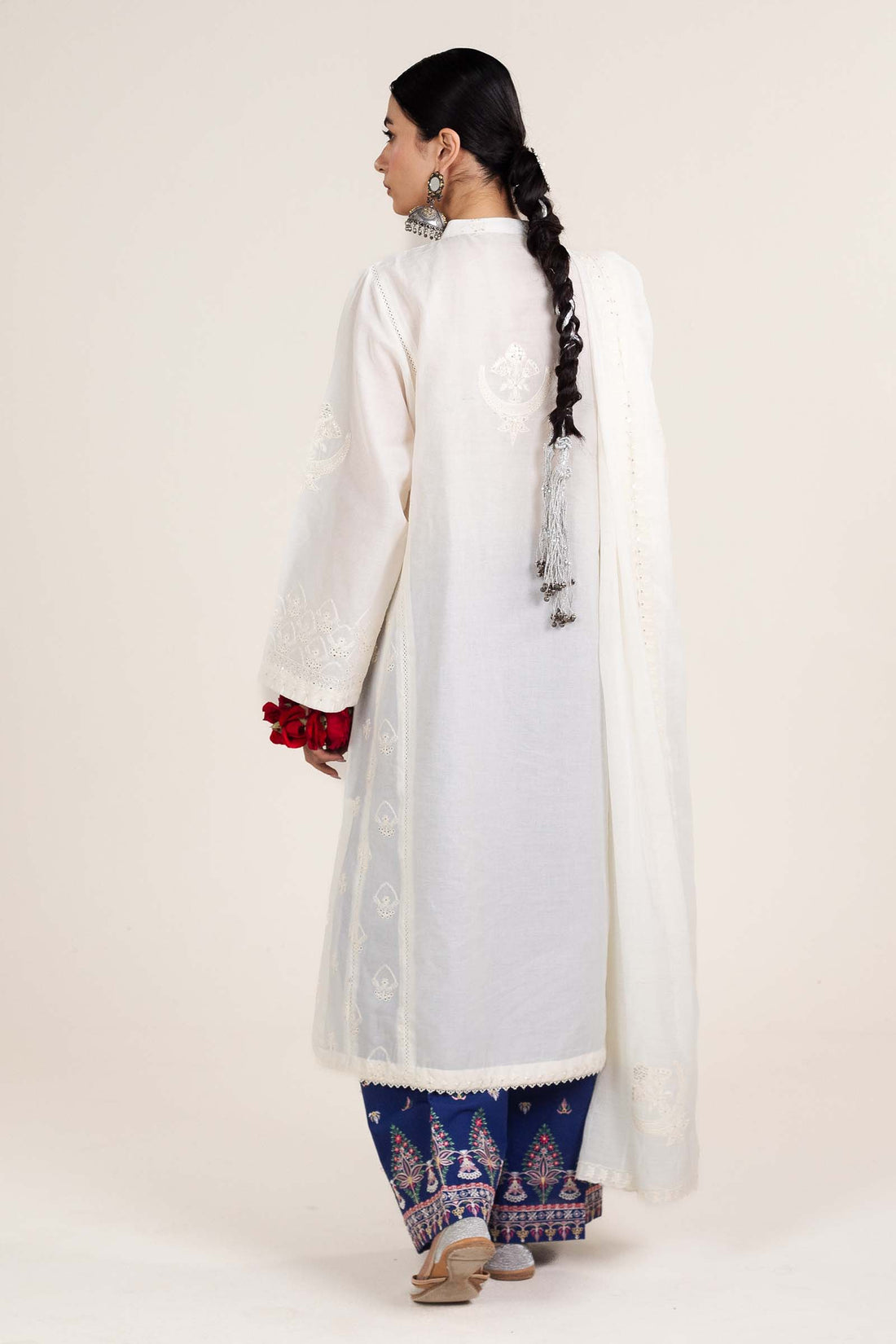 Zara Shahjahan | Stitched Lawn 24 | SL-DEENA-12B - Aqsa Fabrics