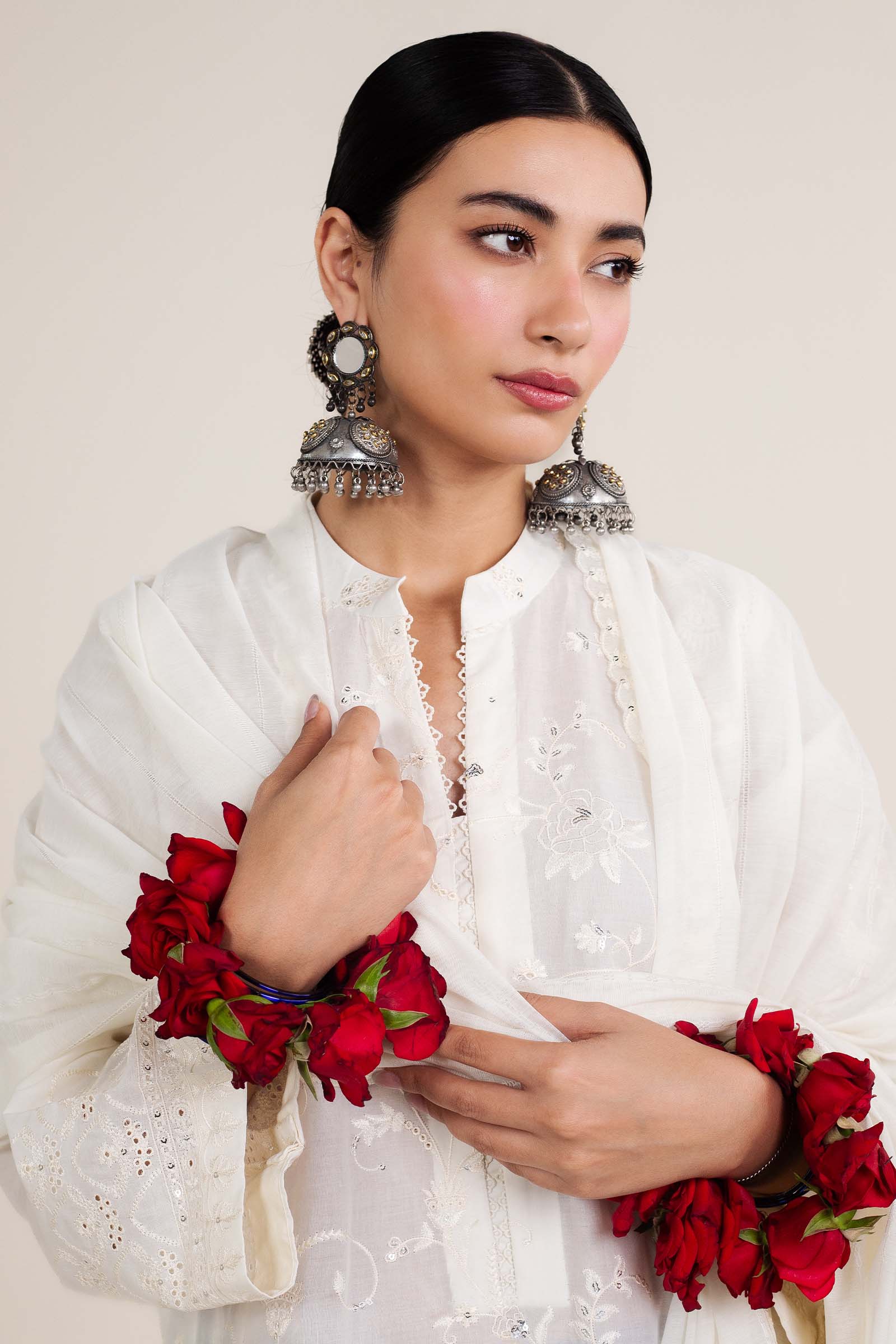 Zara Shahjahan | Stitched Lawn 24 | SL-DEENA-12B - Aqsa Fabrics