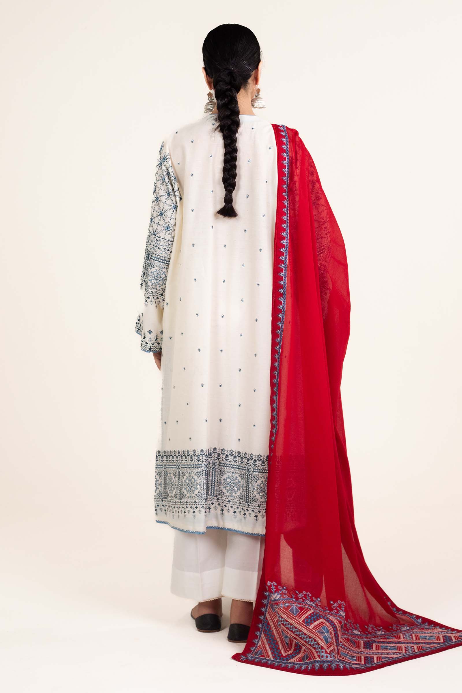 Zara Shahjahan | Stitched Lawn 24 | SL-DIYA-2A - Aqsa Fabrics