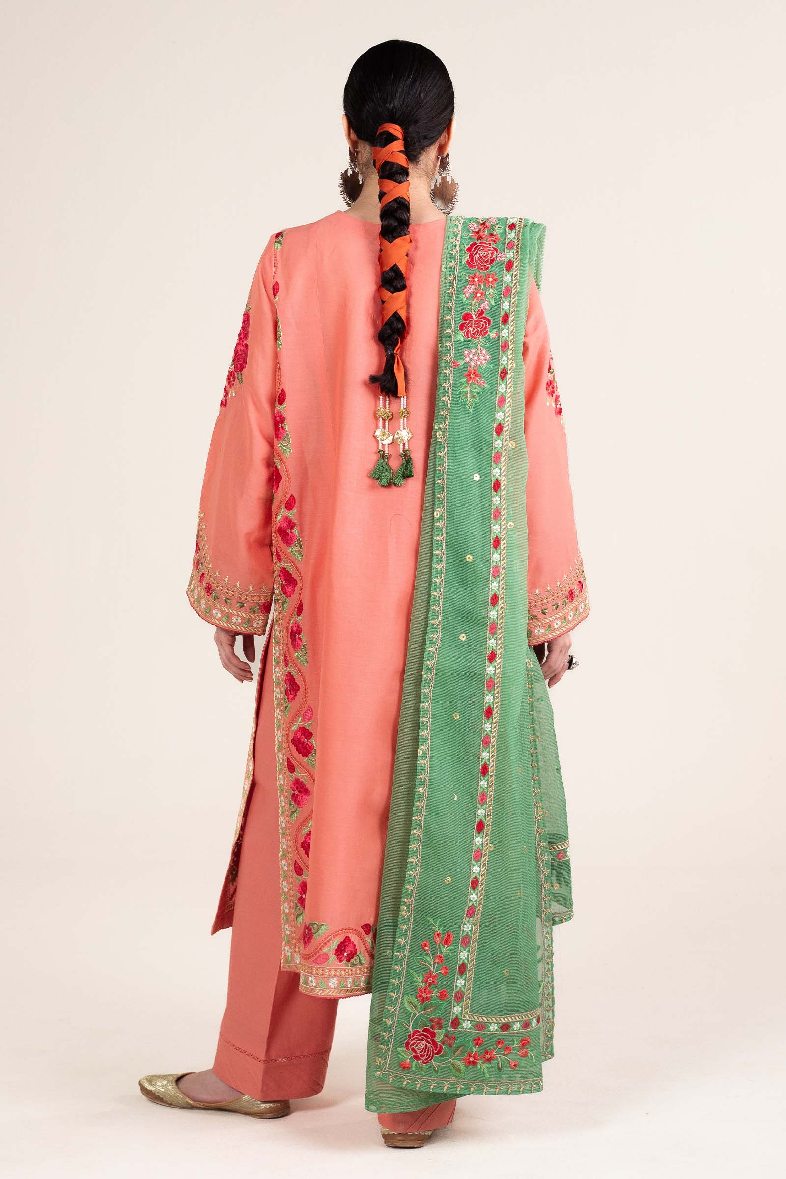 Zara Shahjahan | Stitched Lawn 24 | SL-JIYA-6A - Aqsa Fabrics