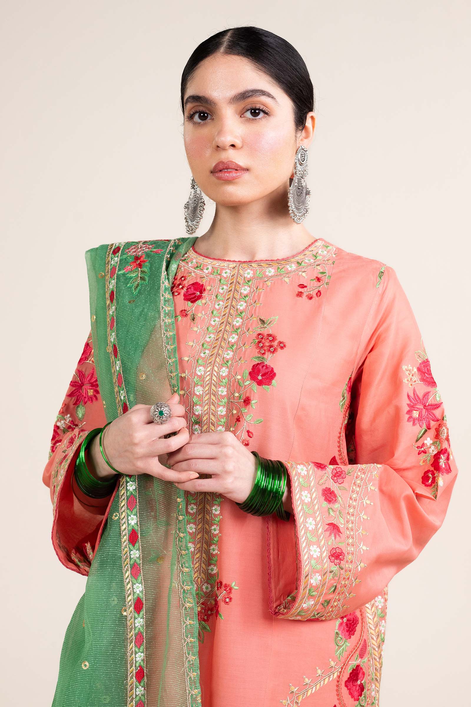 Zara Shahjahan | Stitched Lawn 24 | SL-JIYA-6A - Aqsa Fabrics