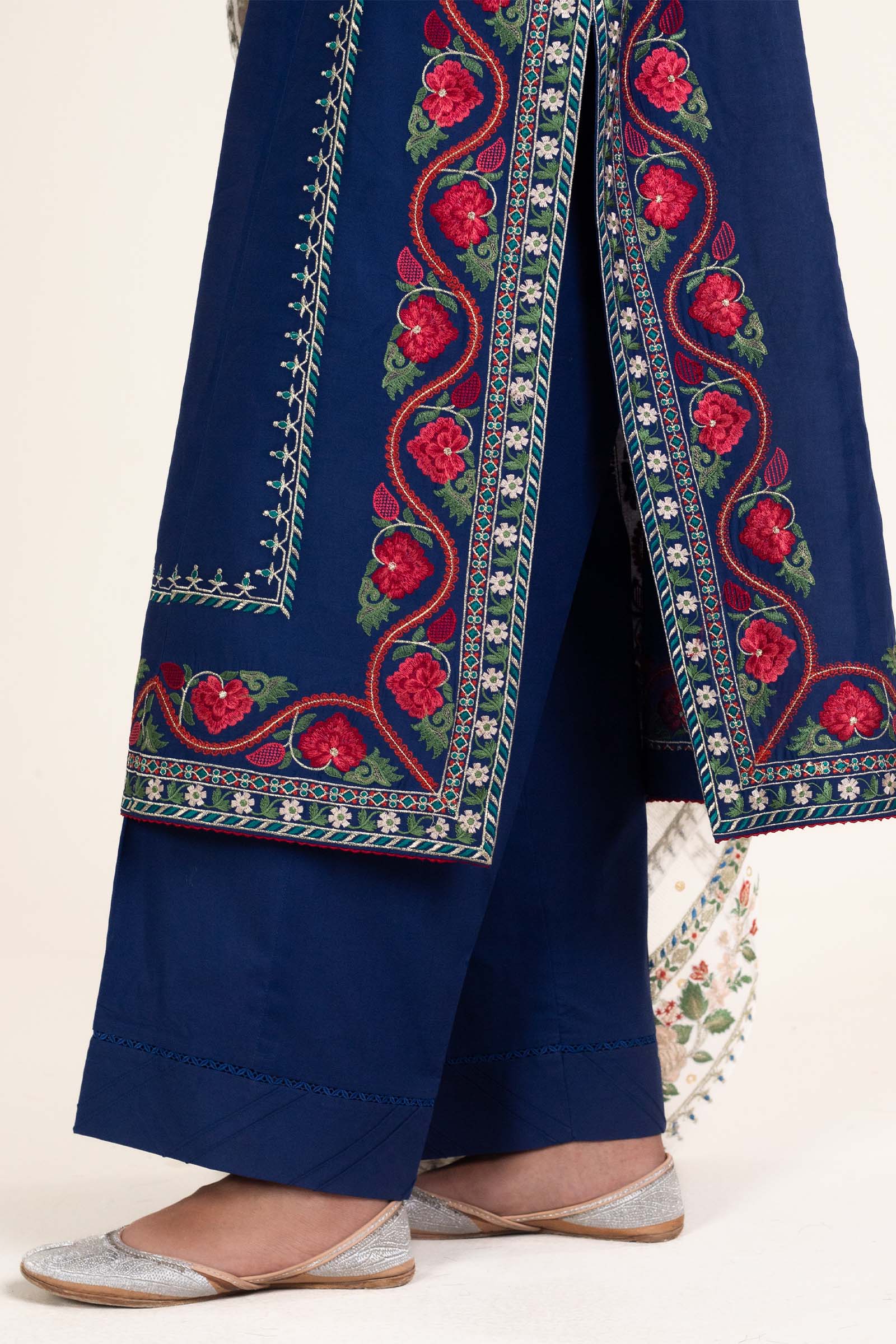 Zara Shahjahan | Stitched Lawn 24 | SL-JIYA-6B - Aqsa Fabrics