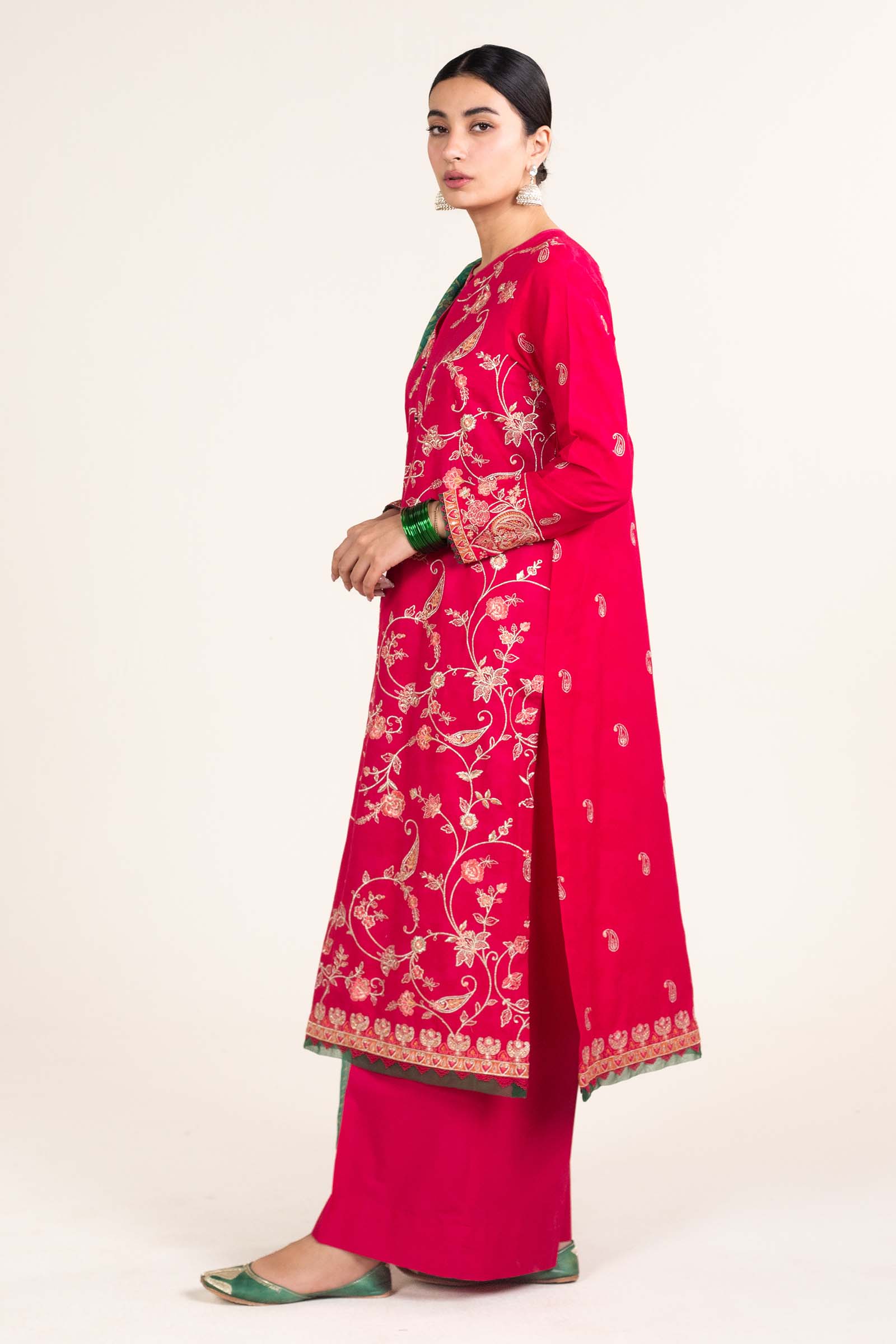 Zara Shahjahan | Stitched Lawn 24 | SL-KORINA-3B - Aqsa Fabrics