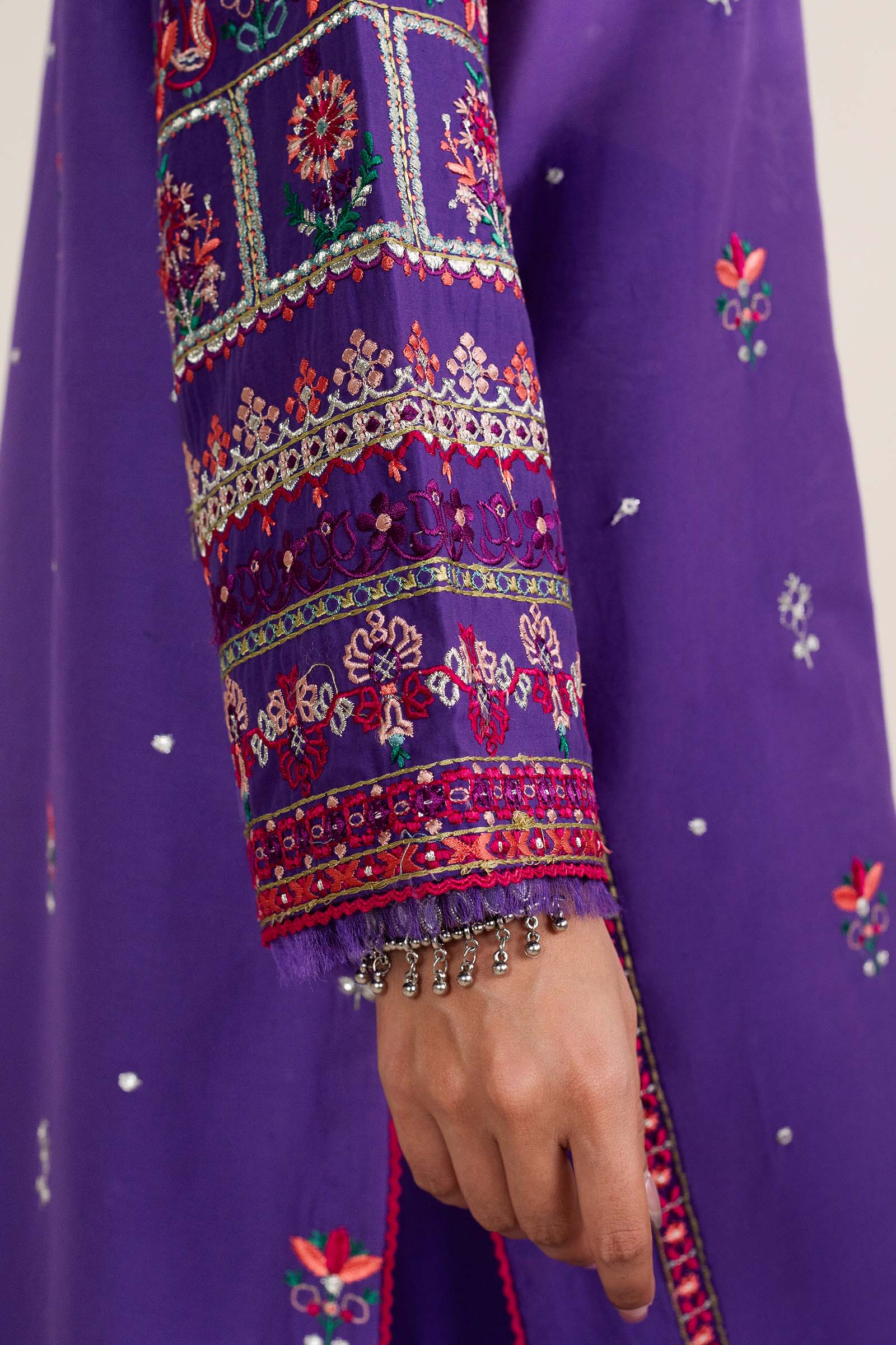 Zara Shahjahan | Stitched Lawn 24 | SL-LAMIA-7B - Aqsa Fabrics