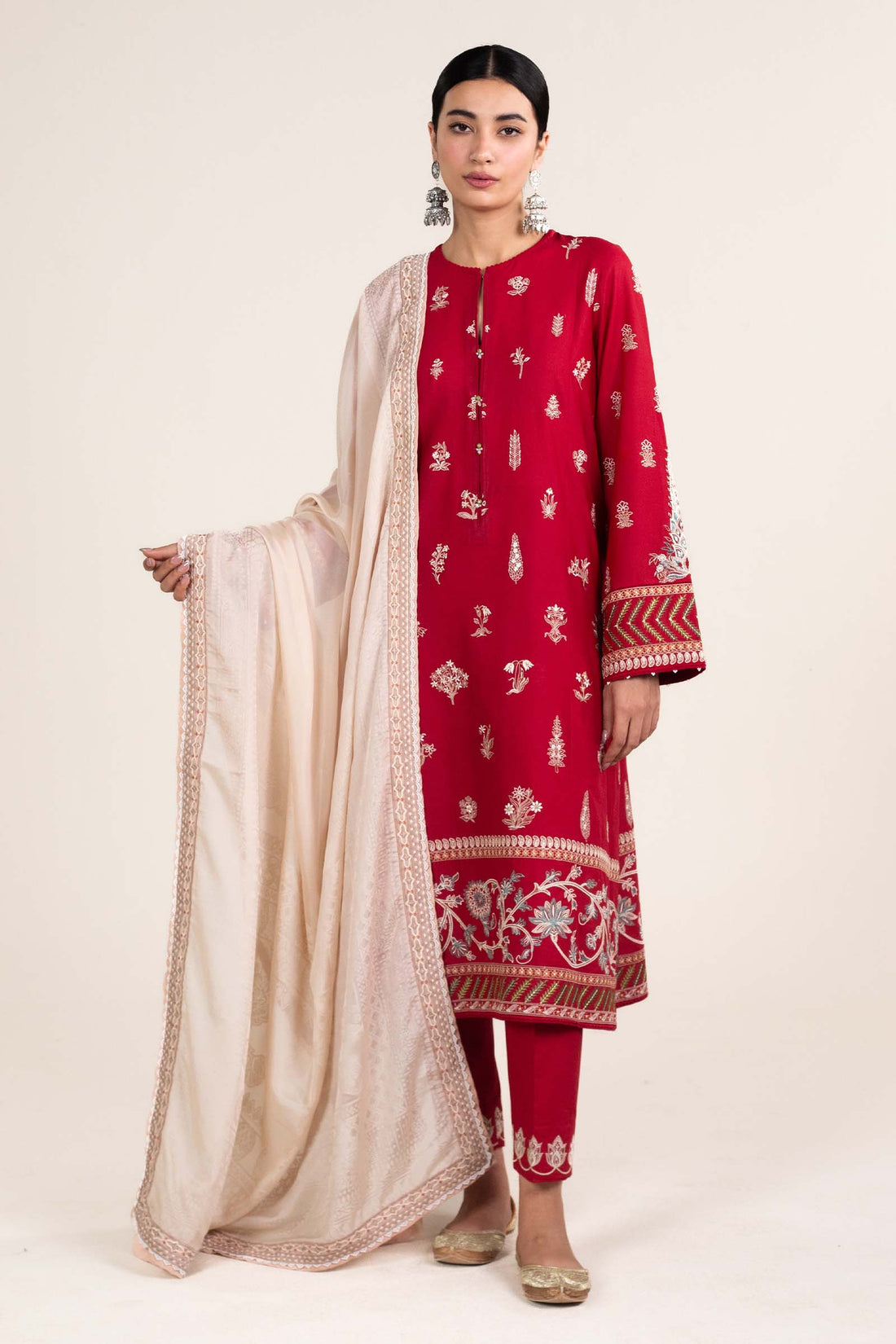 Zara Shahjahan | Stitched Lawn 24 | SL-MYRA-14A - Aqsa Fabrics