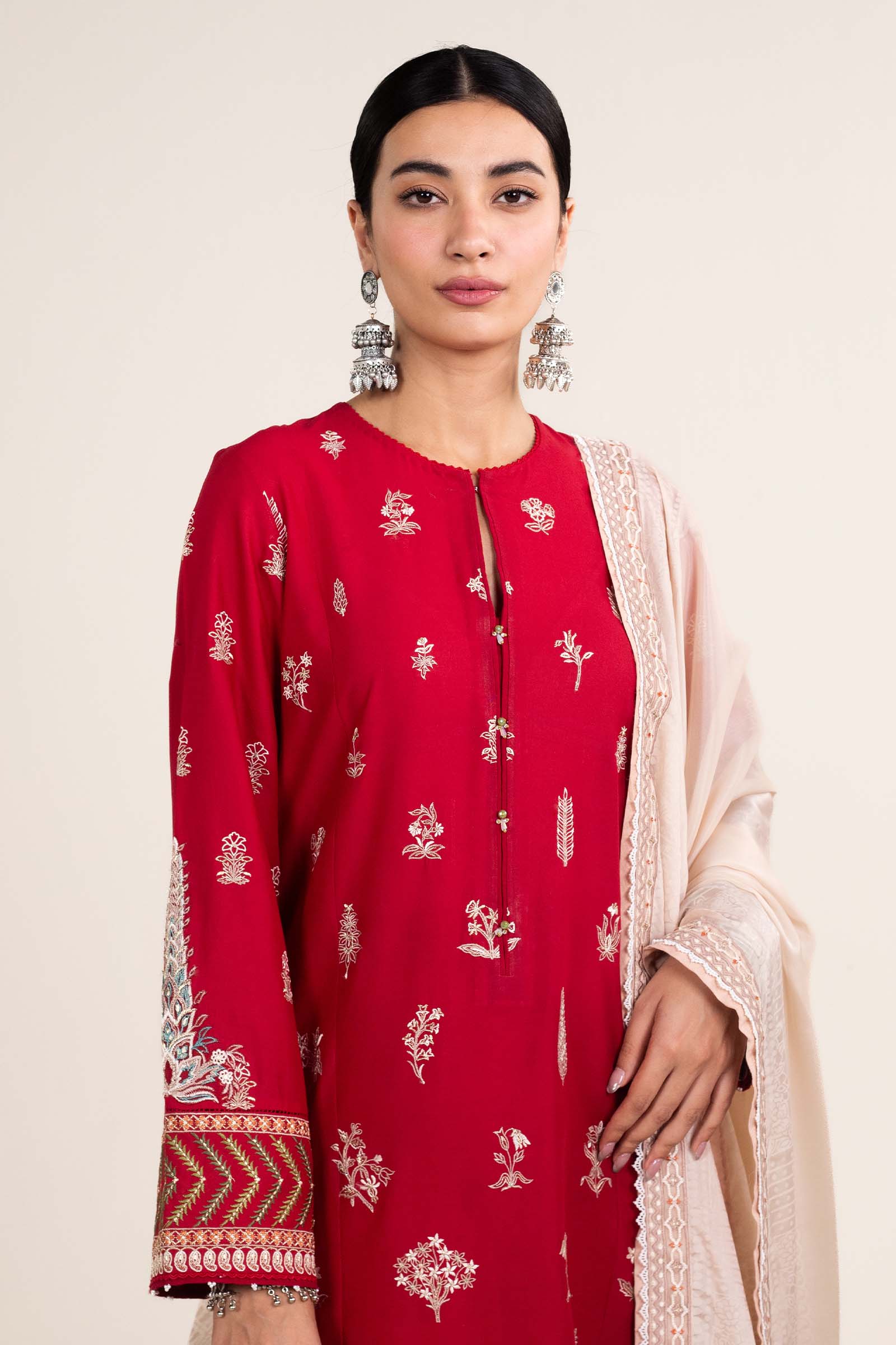 Zara Shahjahan | Stitched Lawn 24 | SL-MYRA-14A - Aqsa Fabrics
