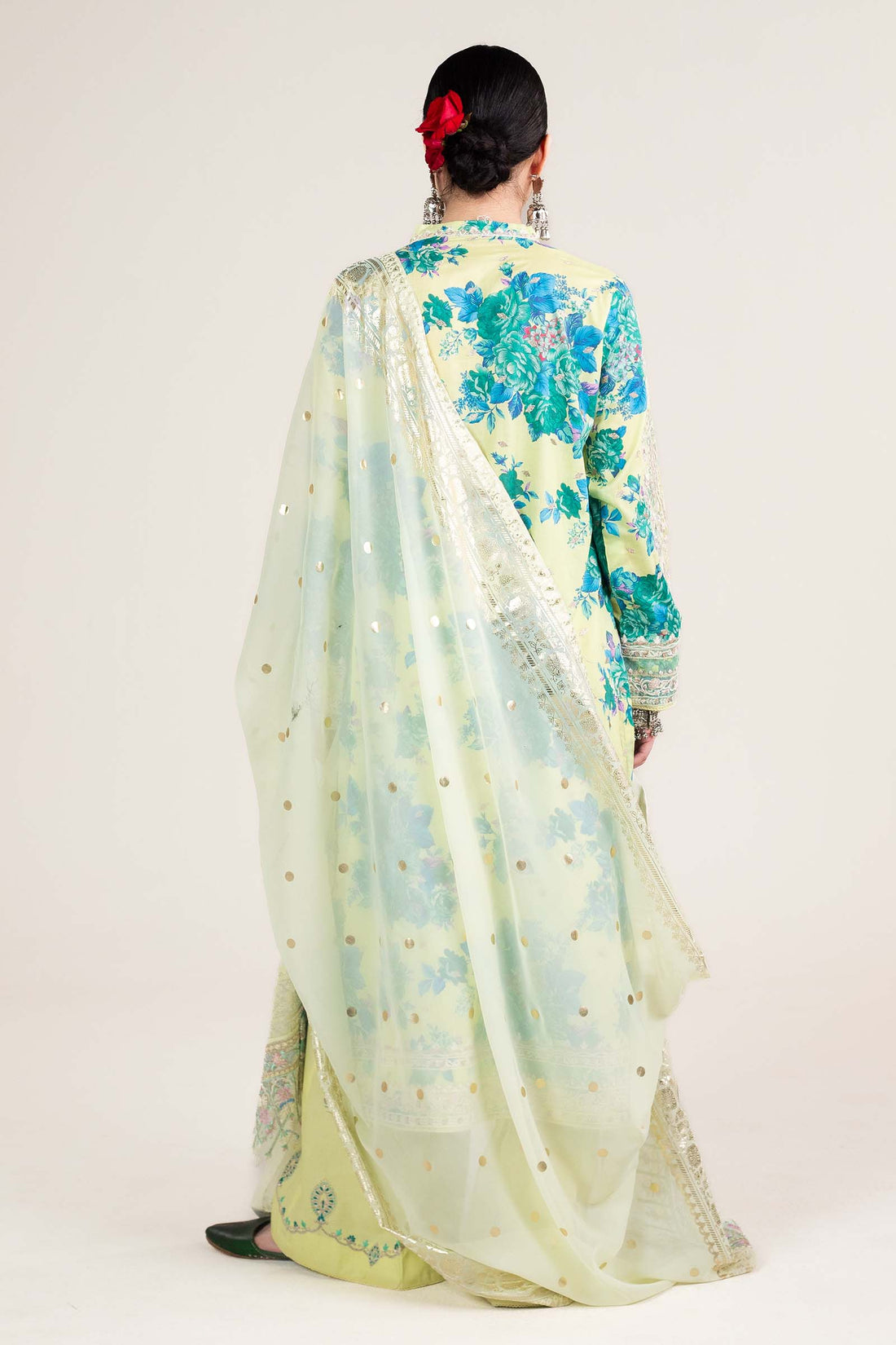 Zara Shahjahan | Stitched Lawn 24 | SL-PHOOL KARI-13A - Aqsa Fabrics