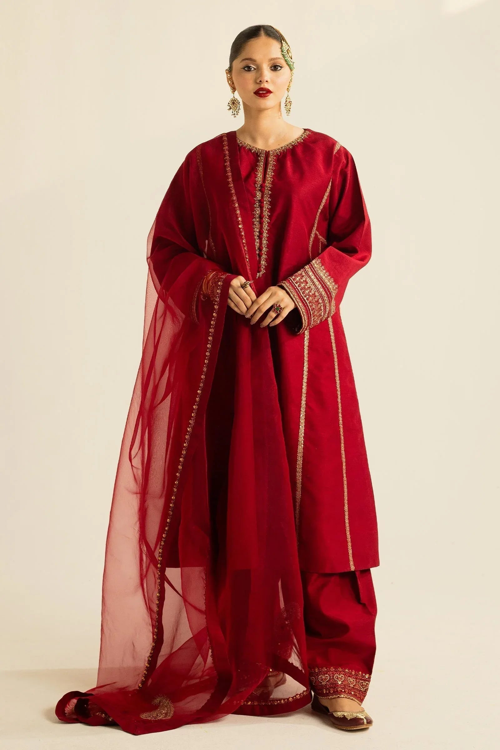 Zara Shahjahan | Wedding Formals 2024 | ZC-4001 - Aqsa Fabrics