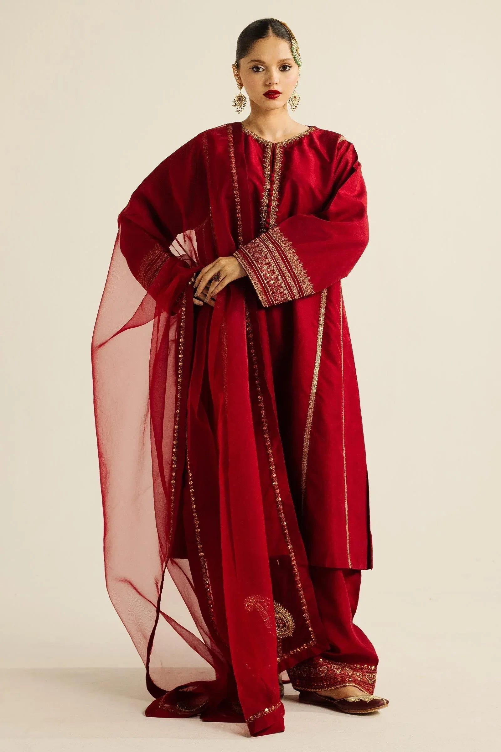 Zara Shahjahan | Wedding Formals 2024 | ZC-4001 - Aqsa Fabrics