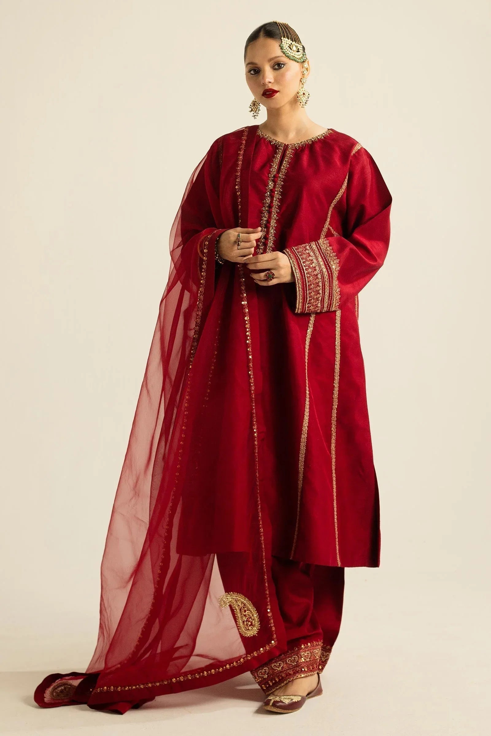 Zara Shahjahan | Wedding Formals 2024 | ZC-4001 - Aqsa Fabrics