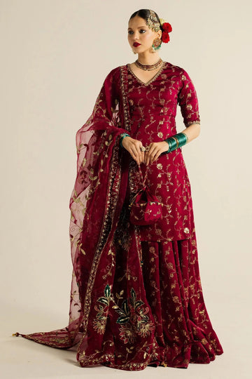 Zara Shahjahan | Wedding Formals 2024 | ZC-4002 - Aqsa Fabrics