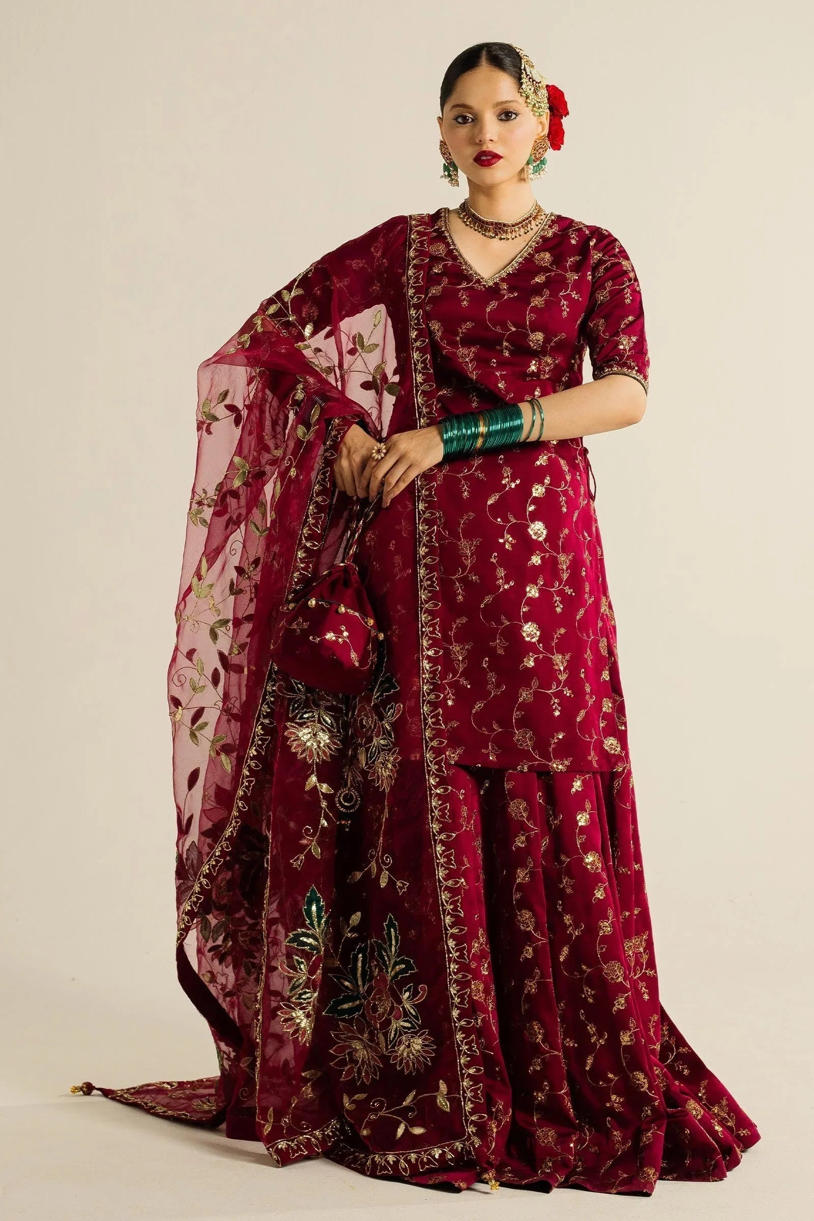 Zara Shahjahan | Wedding Formals 2024 | ZC-4002 - Aqsa Fabrics
