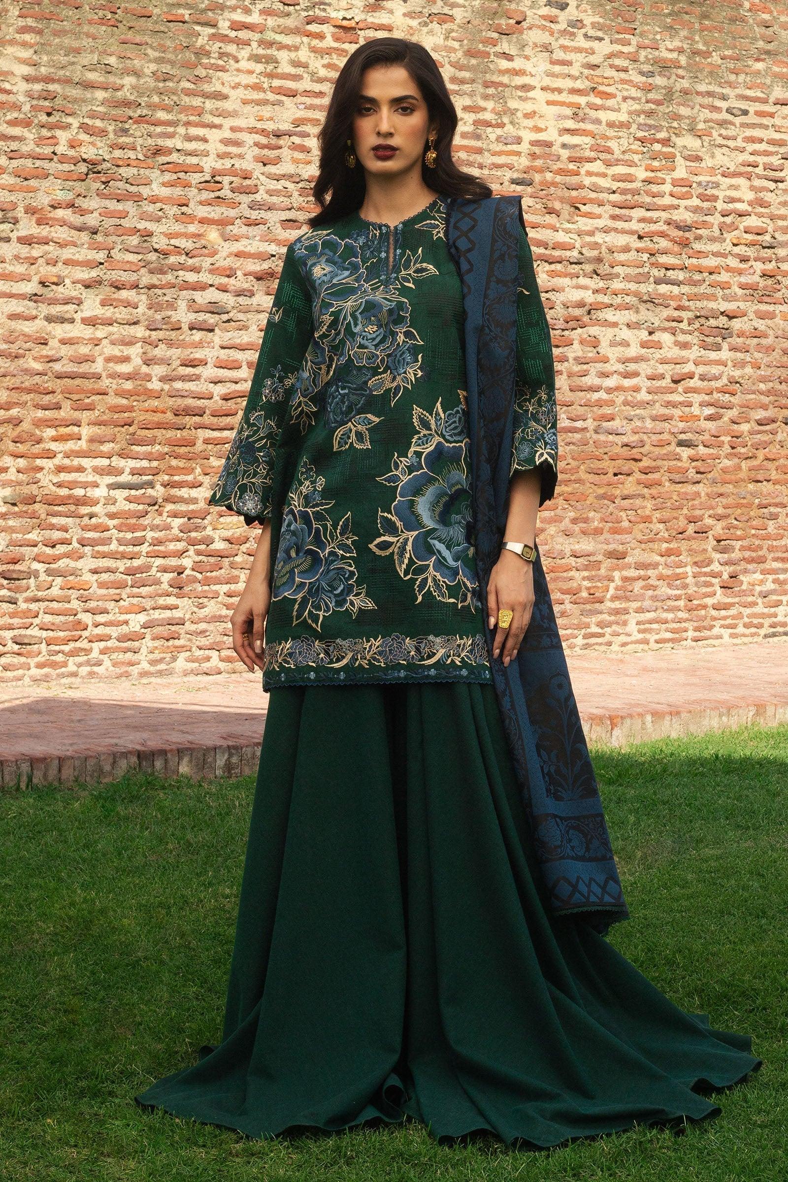 Zara Shahjahan | Winter 24 |  MINA-D7 - Aqsa Fabrics
