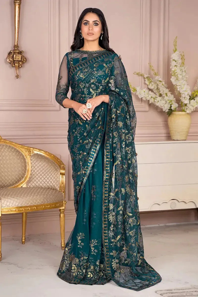 Zarif | Afreen Formals | ZA 01 EVERGREEN - Aqsa Fabrics