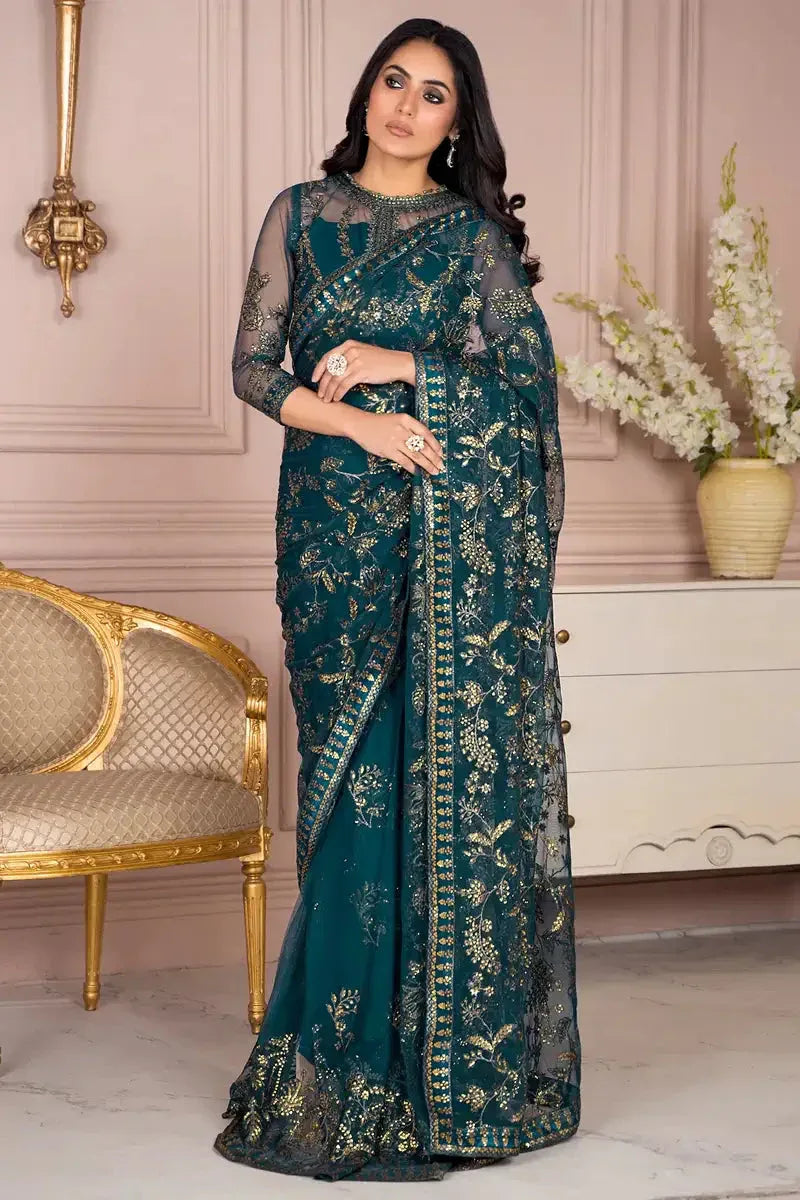 Zarif | Afreen Formals | ZA 01 EVERGREEN - Aqsa Fabrics