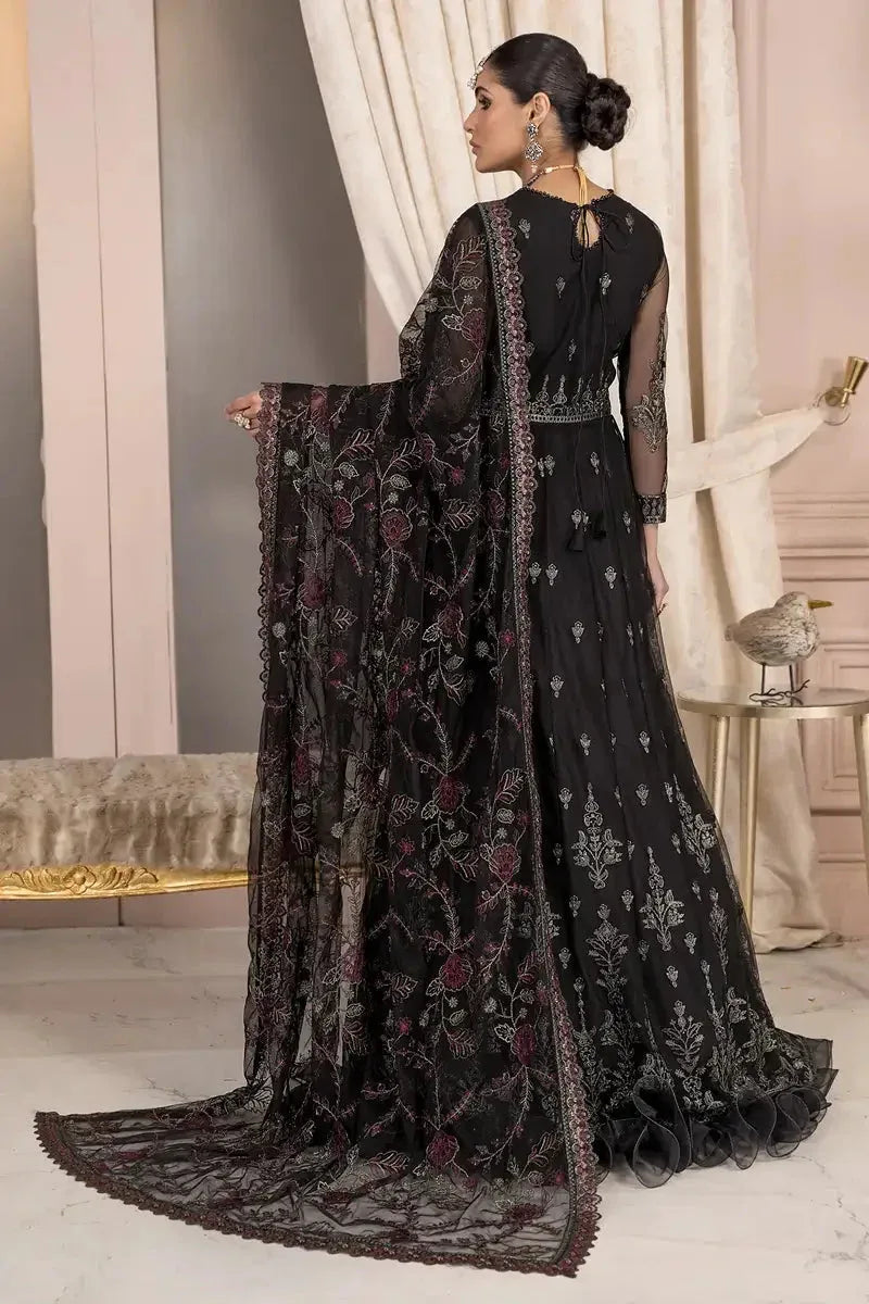 Zarif | Afreen Formals | ZA 03 BLACK AFFAIR - Aqsa Fabrics