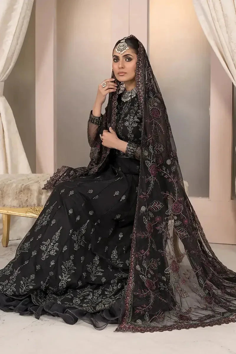 Zarif | Afreen Formals | ZA 03 BLACK AFFAIR - Aqsa Fabrics