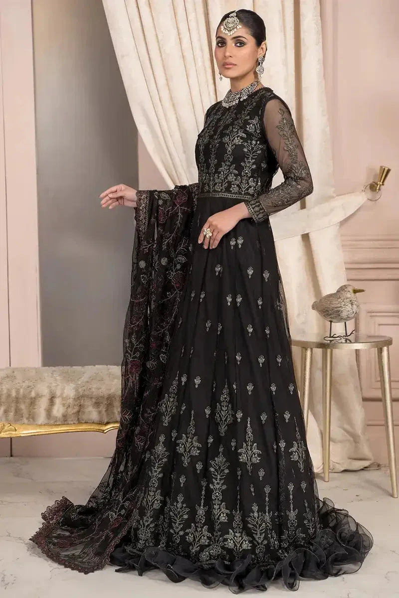 Zarif | Afreen Formals | ZA 03 BLACK AFFAIR - Aqsa Fabrics