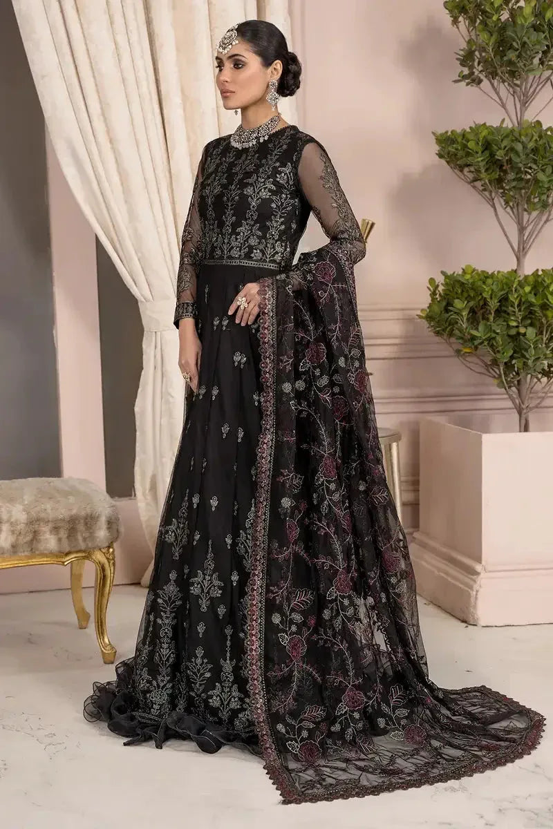 Zarif | Afreen Formals | ZA 03 BLACK AFFAIR - Aqsa Fabrics