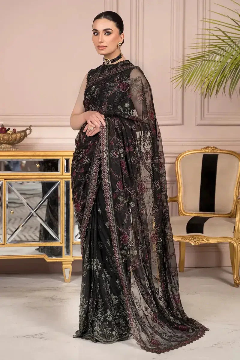 Zarif | Afreen Formals | ZA 03 BLACK AFFAIR - Aqsa Fabrics