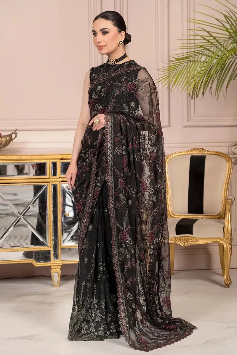 Zarif | Afreen Formals | ZA 03 BLACK AFFAIR - Aqsa Fabrics