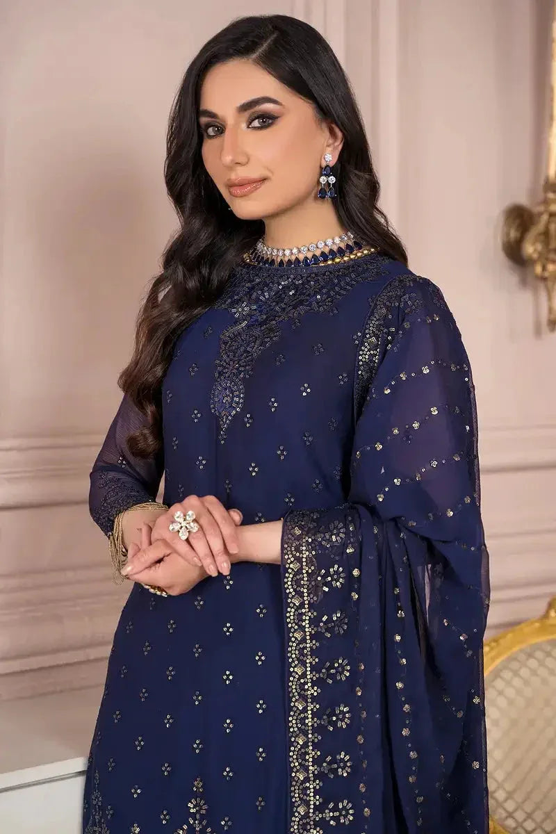 Zarif | Afreen Formals | ZA 05 ADMIRAL - Aqsa Fabrics