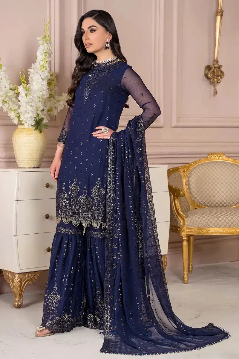 Zarif | Afreen Formals | ZA 05 ADMIRAL - Aqsa Fabrics