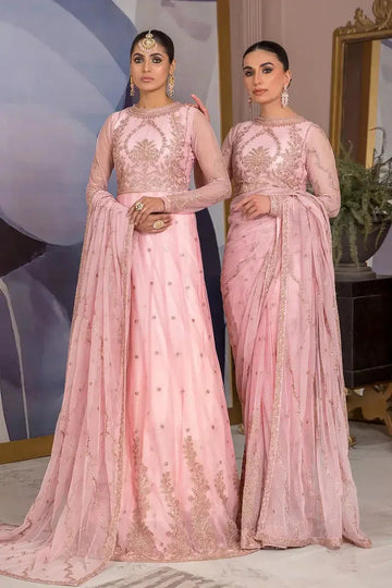 Zarif | Afreen Formals | ZA 06 FRENCH ROSE - Aqsa Fabrics
