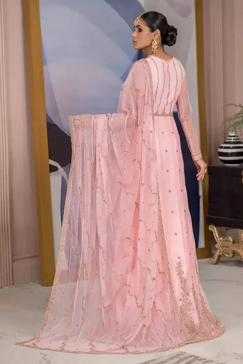 Zarif | Afreen Formals | ZA 06 FRENCH ROSE - Aqsa Fabrics