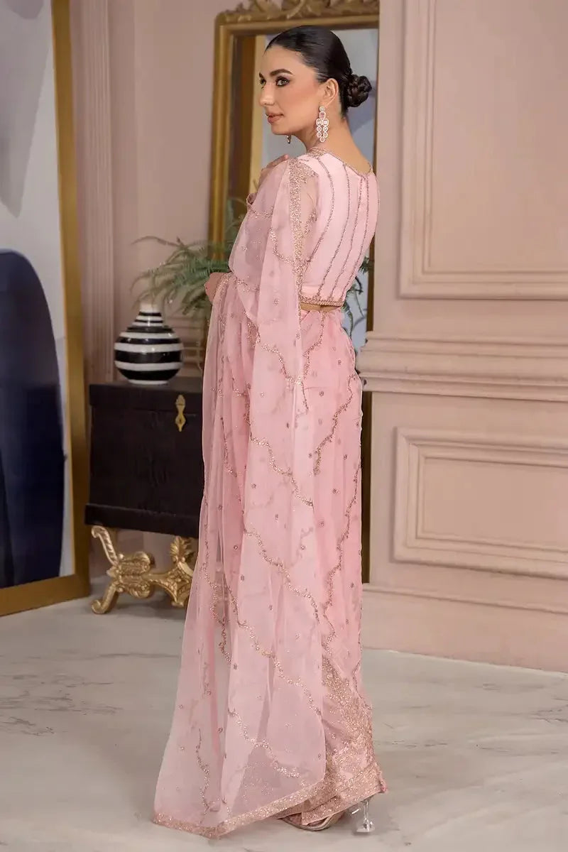 Zarif | Afreen Formals | ZA 06 FRENCH ROSE - Aqsa Fabrics